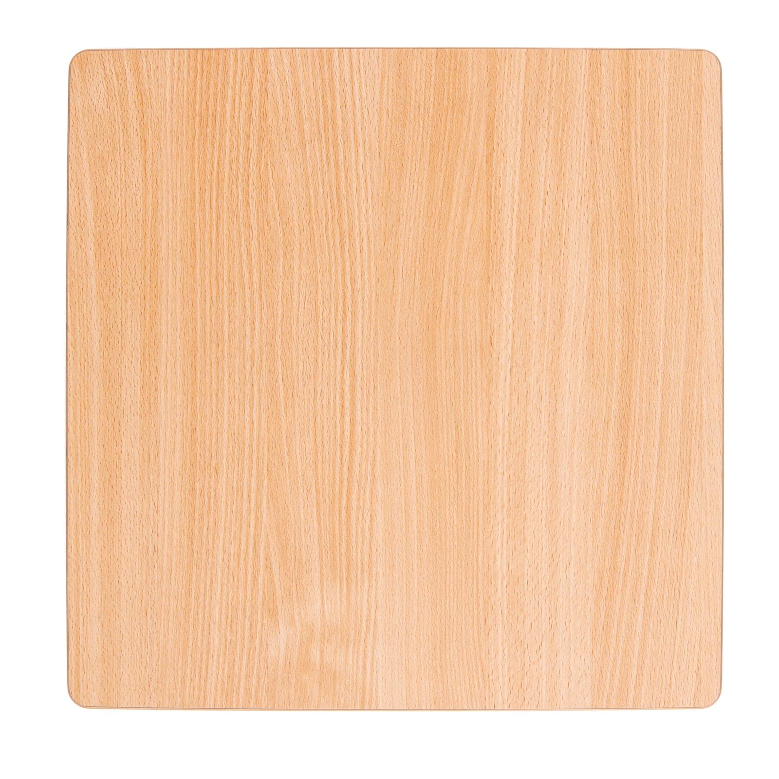 Čtvercová deska stolu: Buk - 64 × 64 × 2 cm - Montessori Material | Faborino