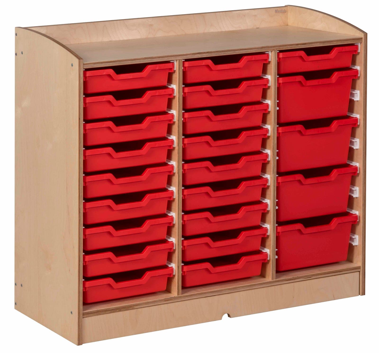 Tray Cabinet: Custom Configuration (93 cm) — Montessori Material | Faborino