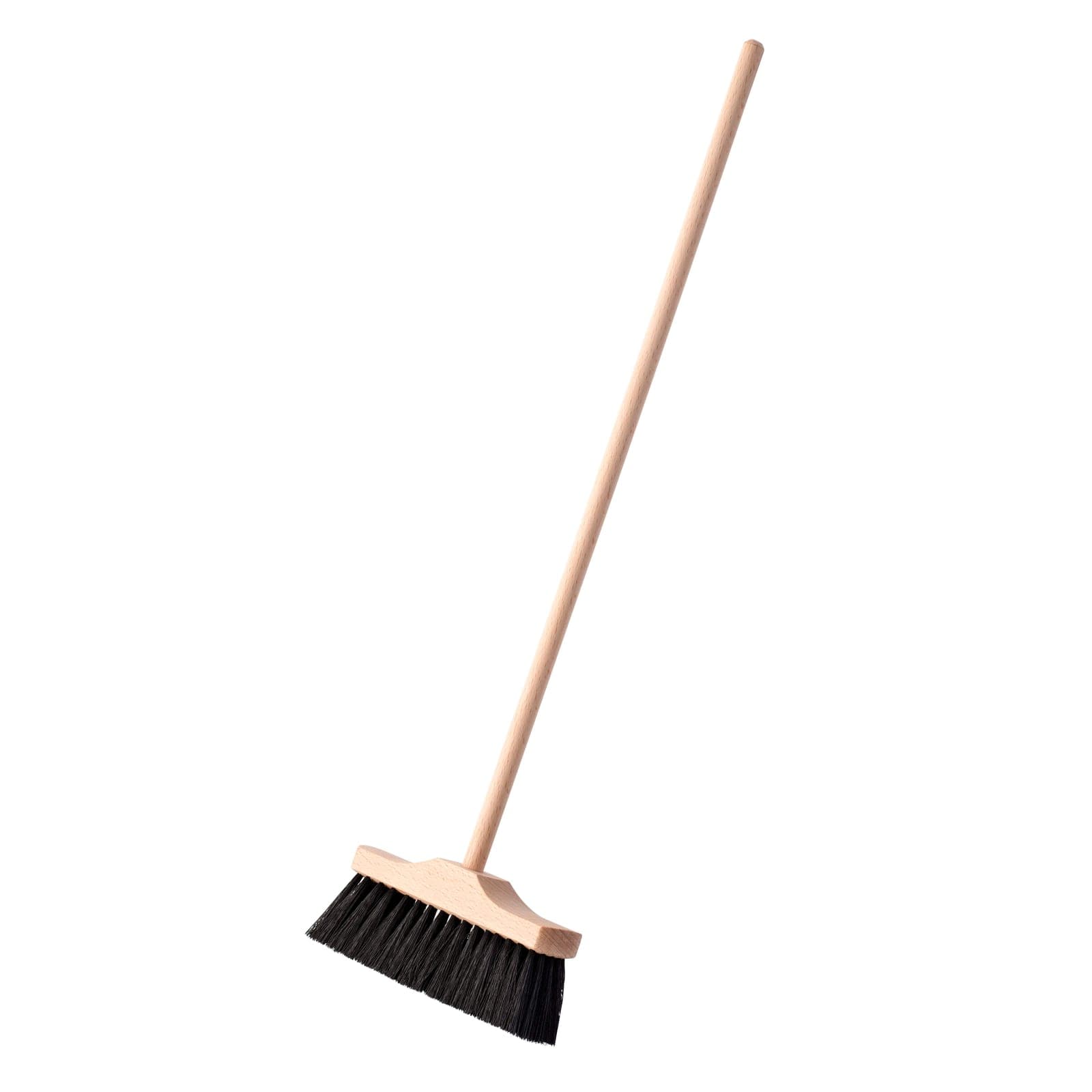 Zimmerbesen: Weich Schwarz (49 cm) — Montessori Material | Faborino
