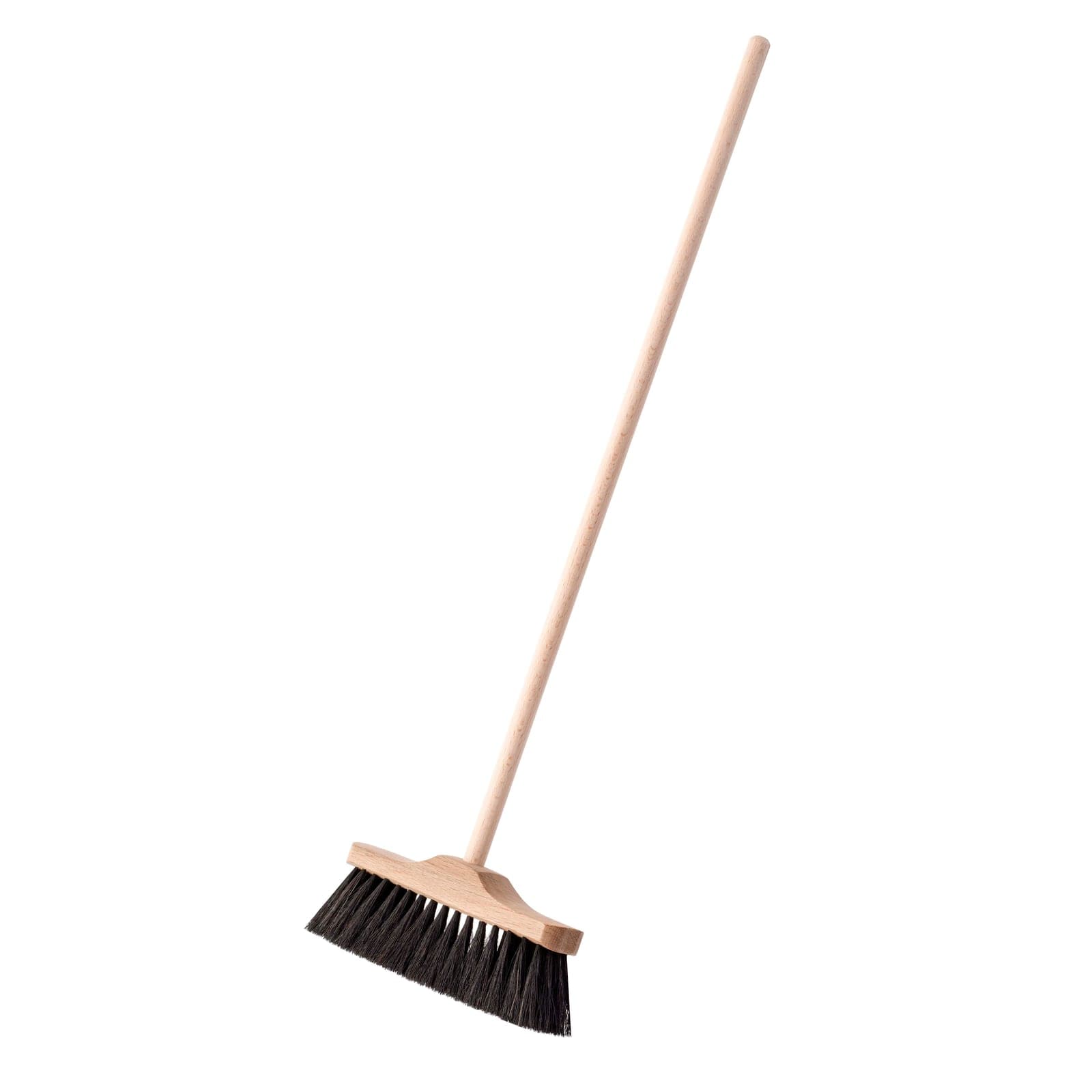 Zimmerbesen: Weich Schwarz (49 cm) — Montessori Material | Faborino