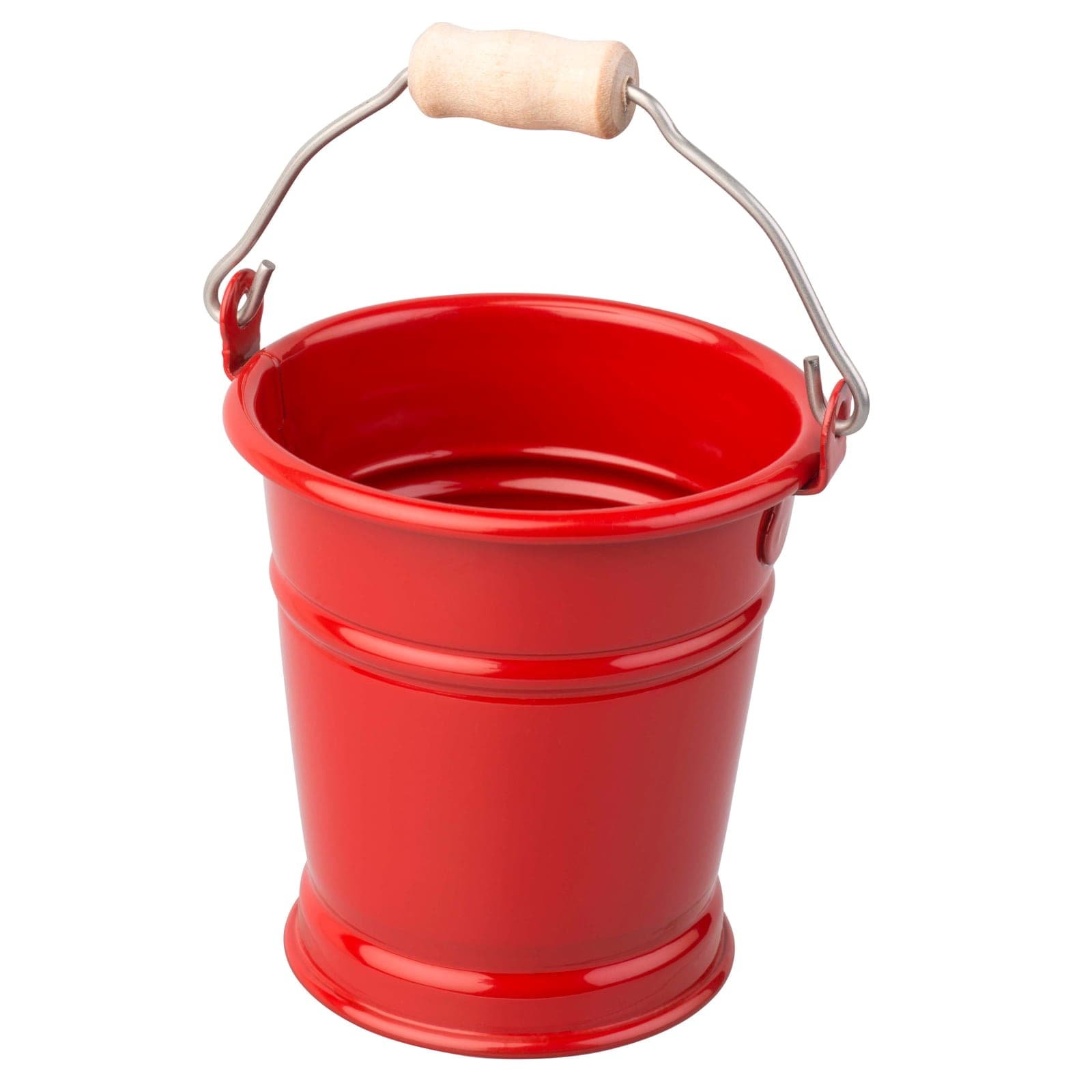 Mini-Eimer: Rot — Montessori Material | Faborino