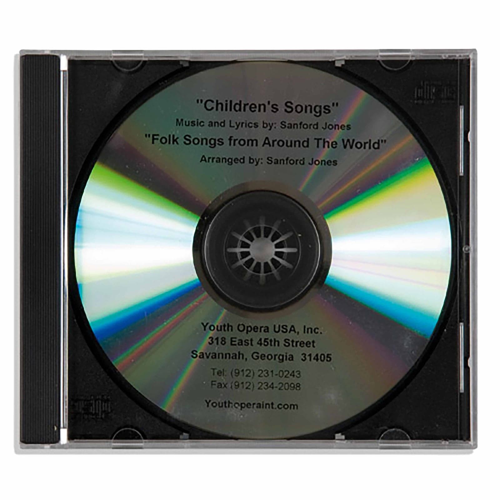 CD: Children’s / Folk Songs From Around The World — Montessori Material | Faborino