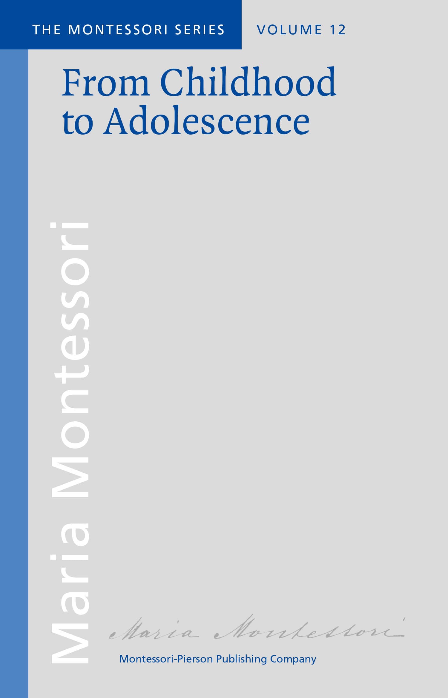 From Childhood To Adolescence - Mppc — Montessori Material | Faborino