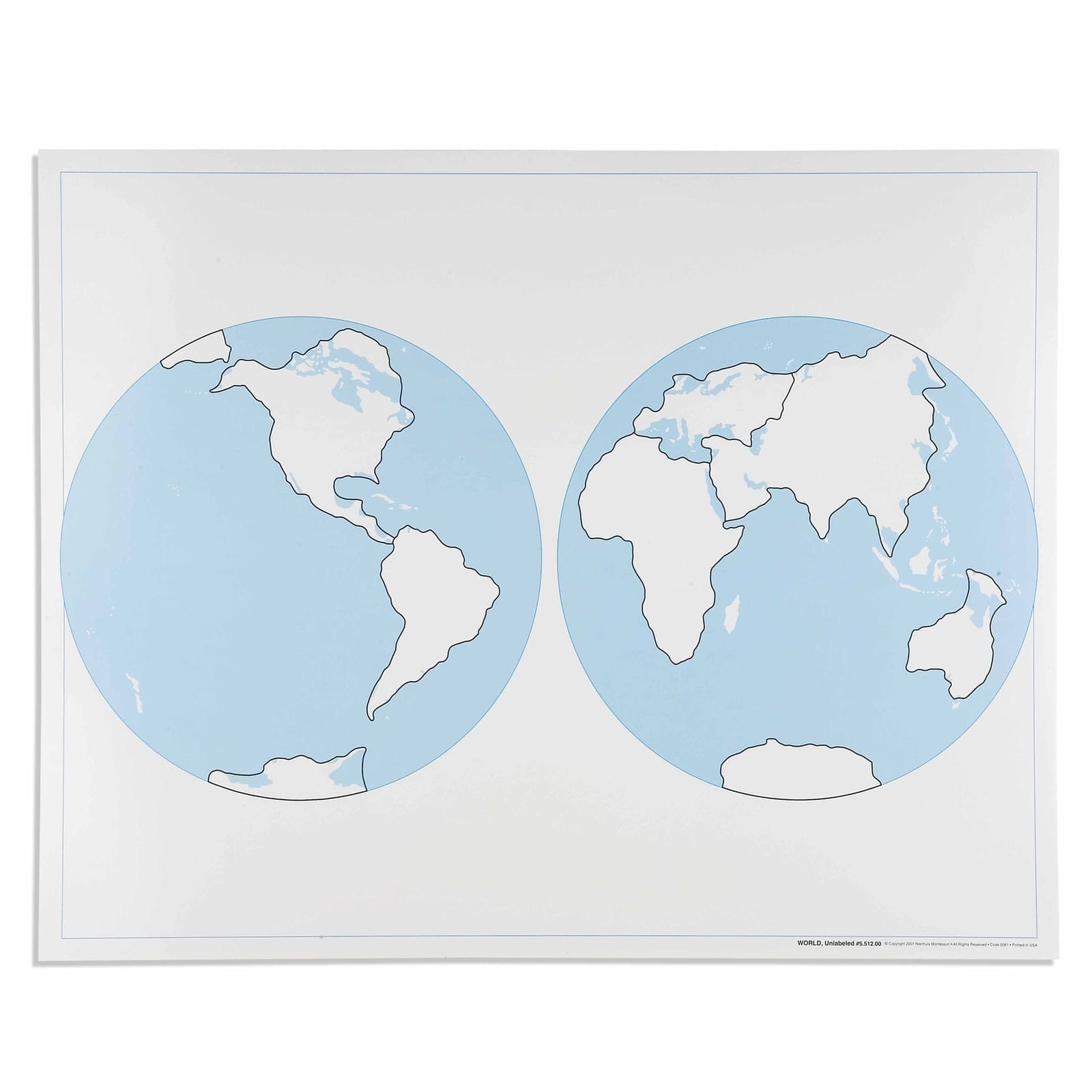 World Control Map: Unlabeled — View 1