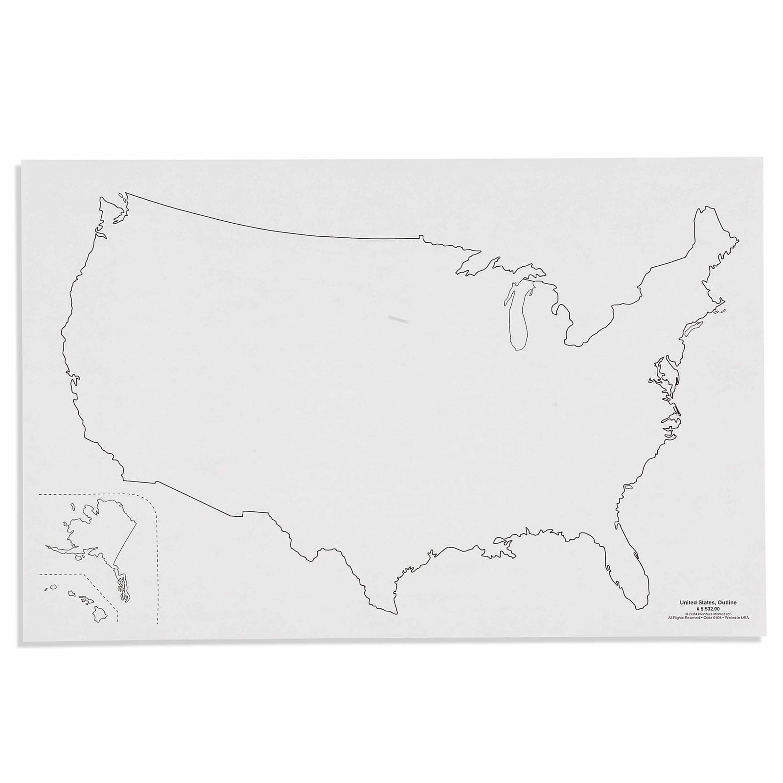 United States: Outline (50) — View 1