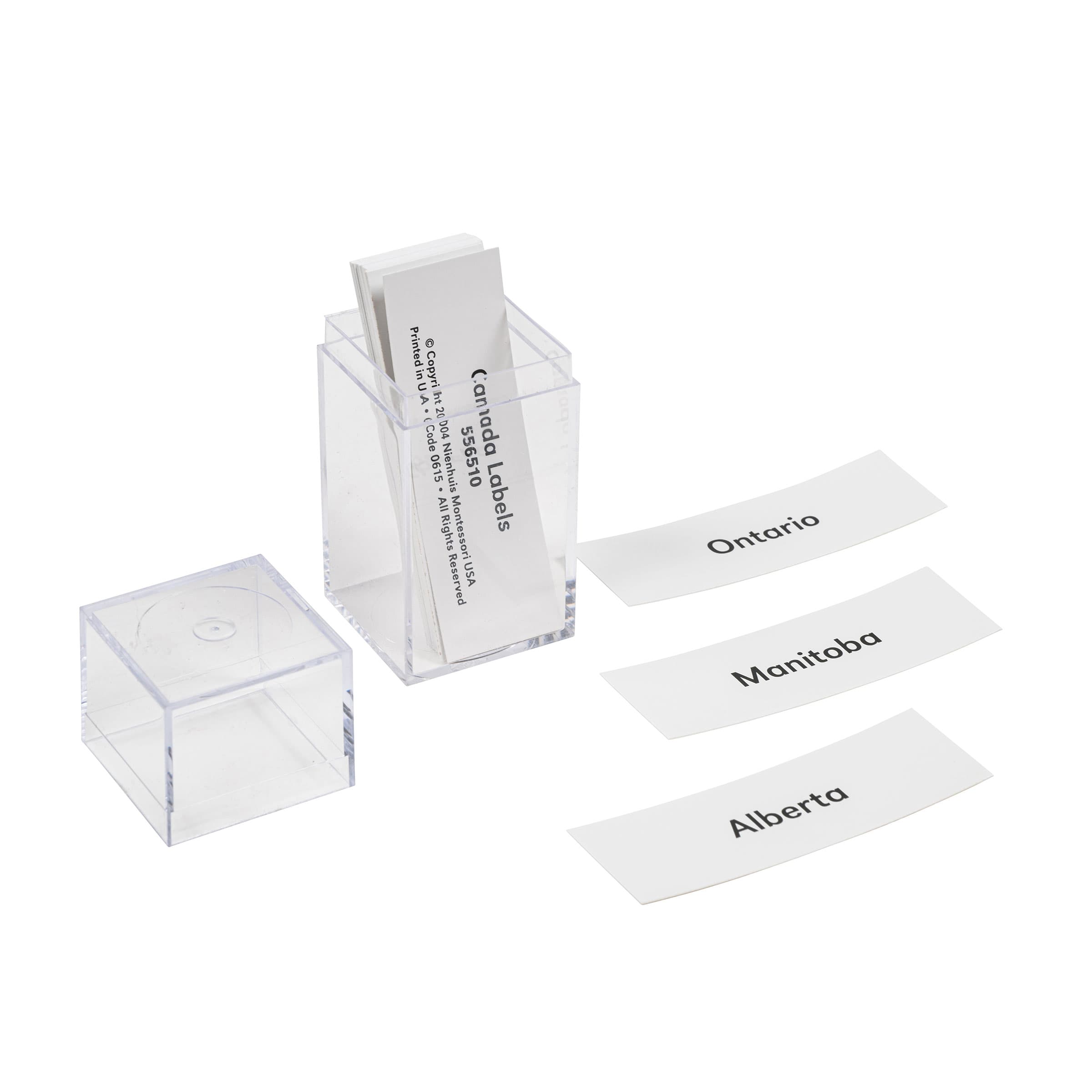 Canada: Labels — Puzzle Map Accessories — View 1