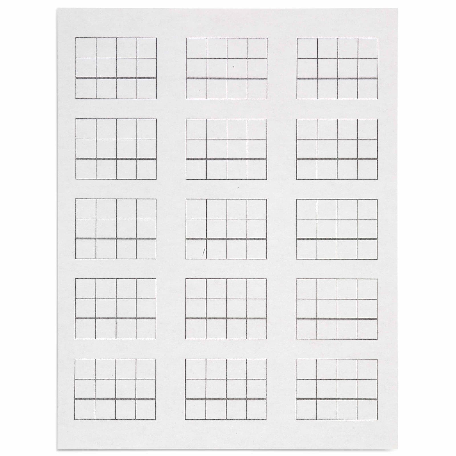 Stamp Game Paper: 15 Problems — Montessori Material | Faborino