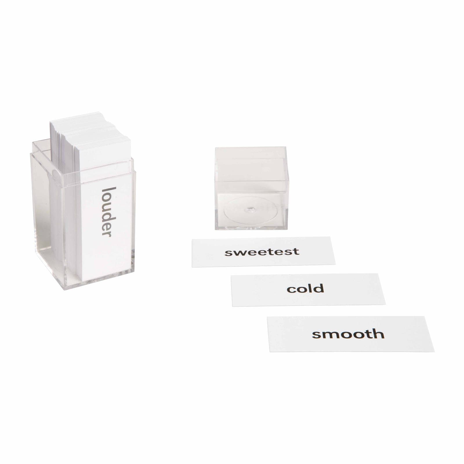 Positive - Comparative - Superlative — Montessori Material | Faborino