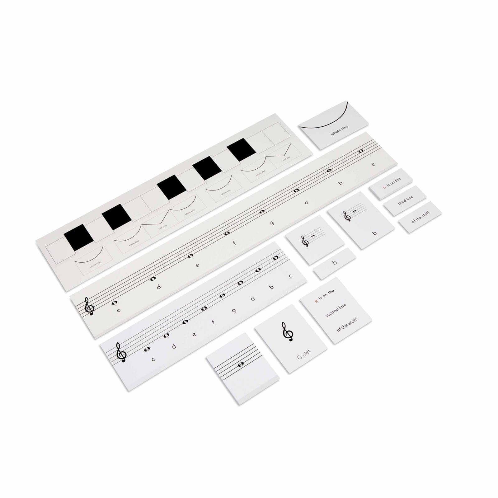 Bells Support Materials Set — Montessori Material | Faborino
