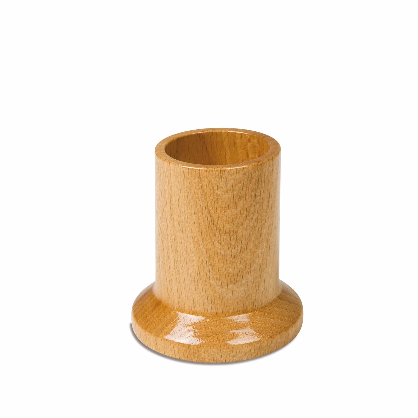 Natural Wood Pencil Holder — View 1