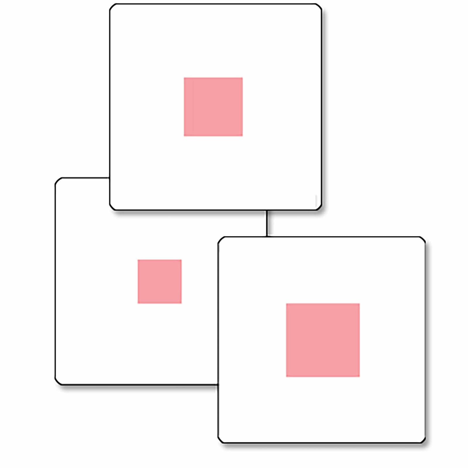 Pink Tower Base Cards — Pattern Matching Extensions — View 1