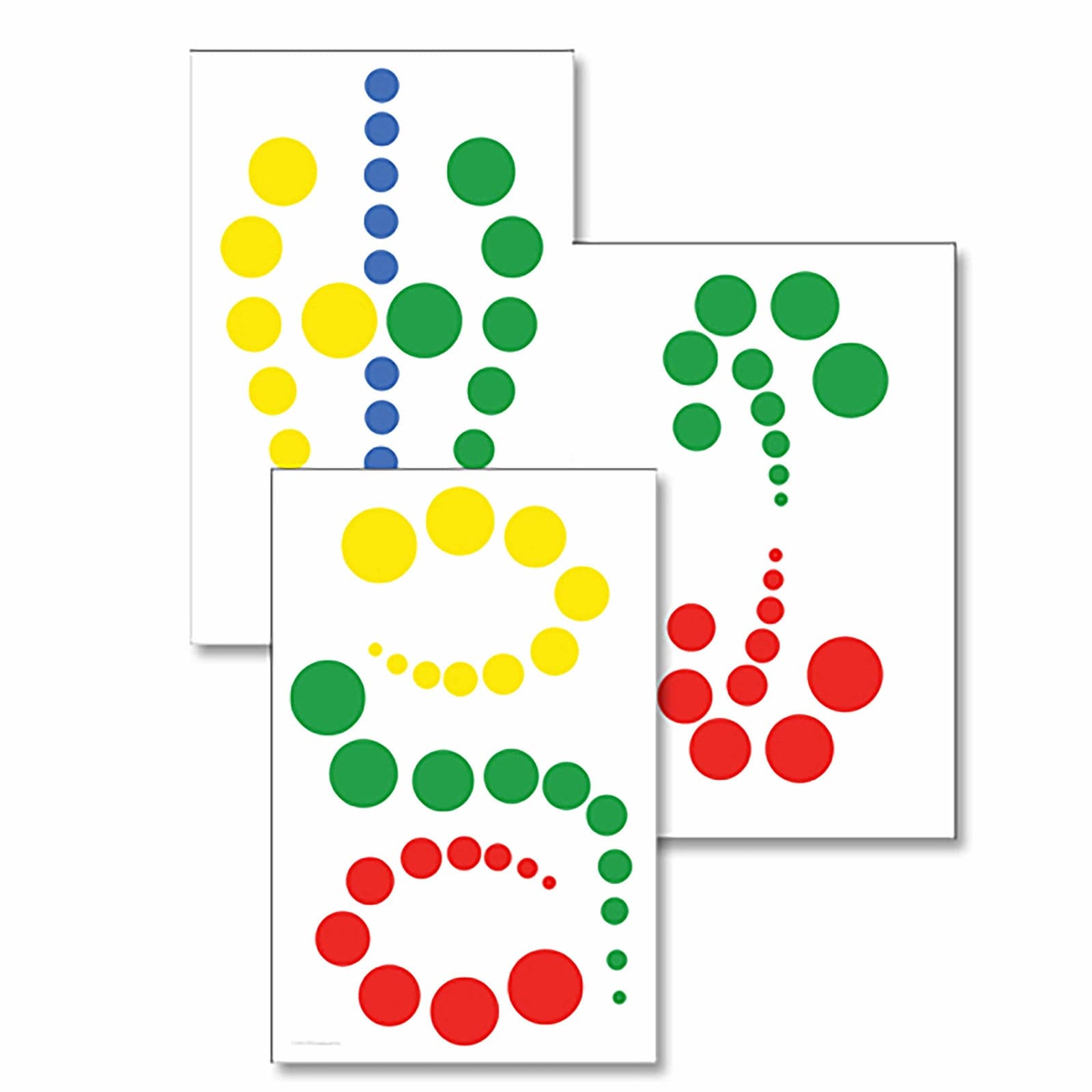 Knobless Cylinder Pattern Cards — 2D Matching Extensions — Montessori Material | Faborino