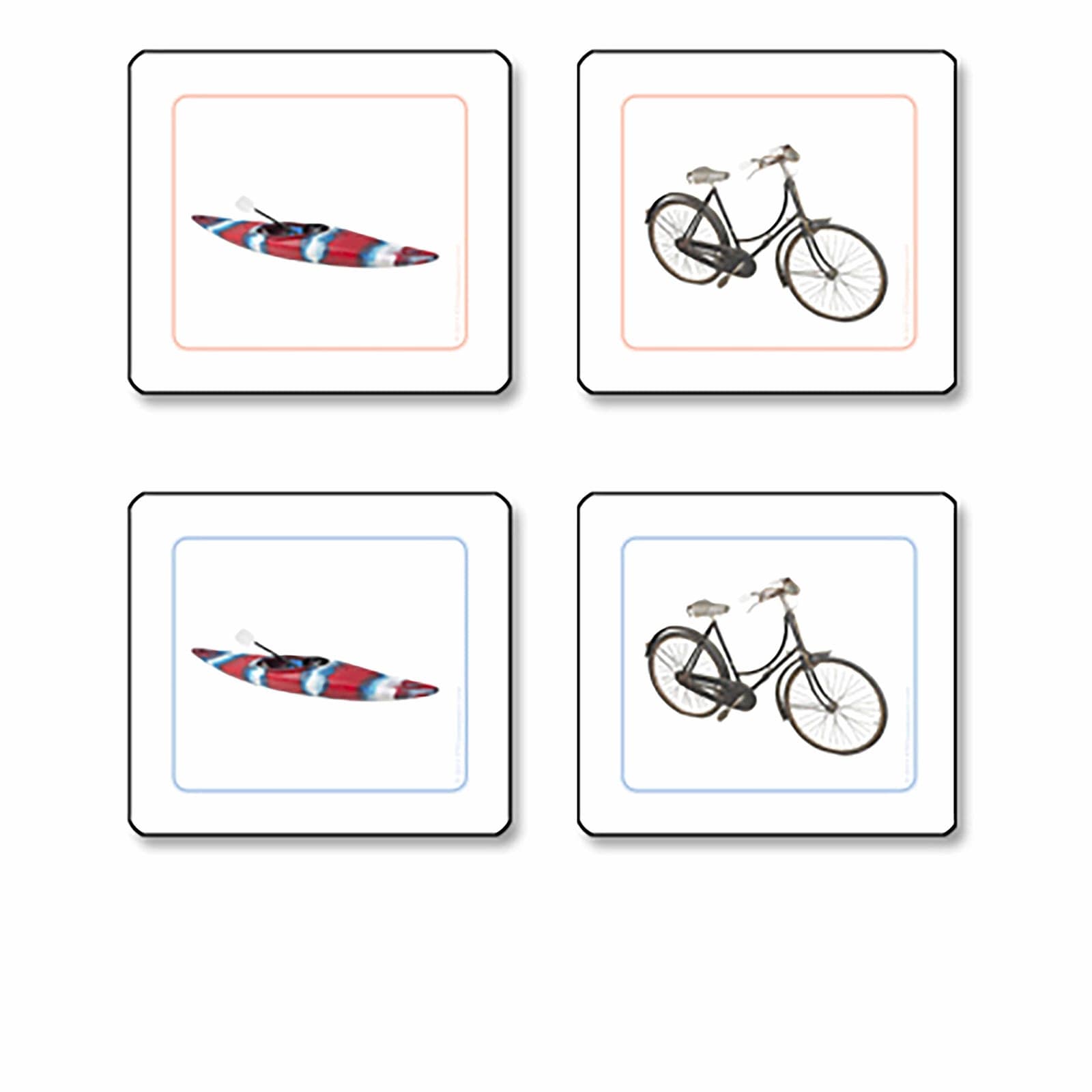 Transportation Matching Cards — Montessori Material | Faborino
