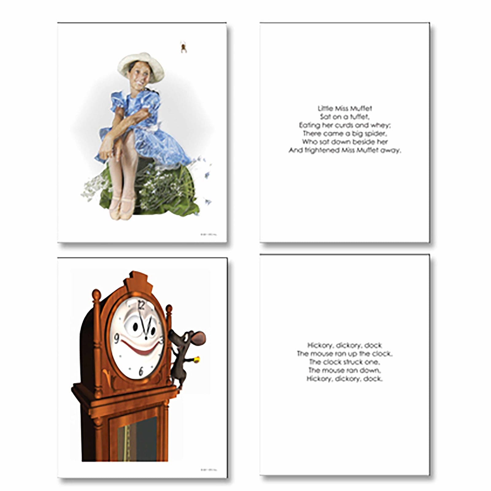 Nursery Rhymes Kit 1 — Montessori Material | Faborino