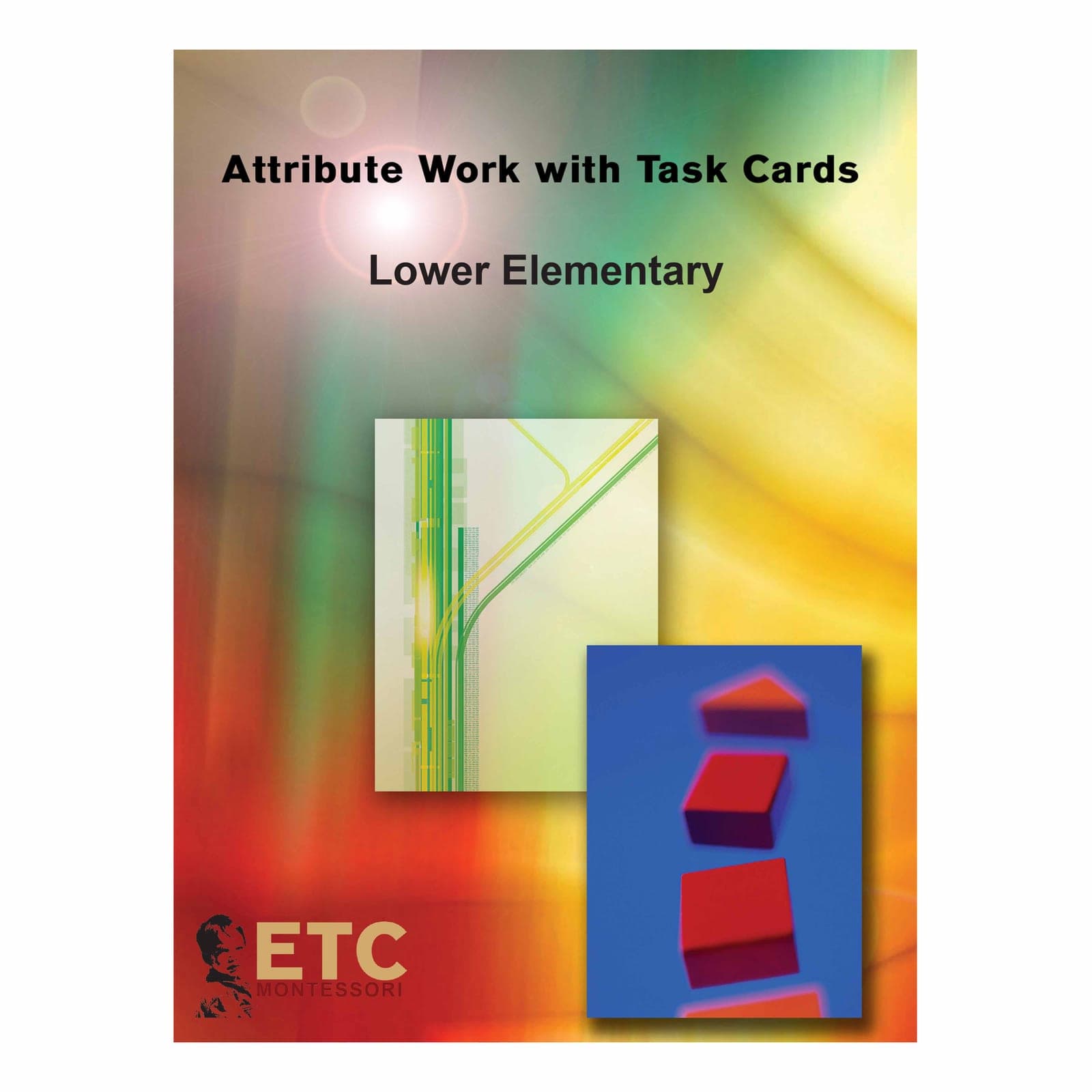 Lower El. Attribute Work W/ Task Cards — Montessori Material | Faborino