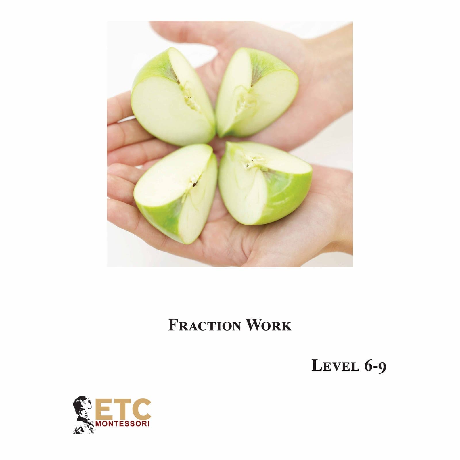 Práca so zlomkami — úroveň 6–9 — Montessori Material | Faborino