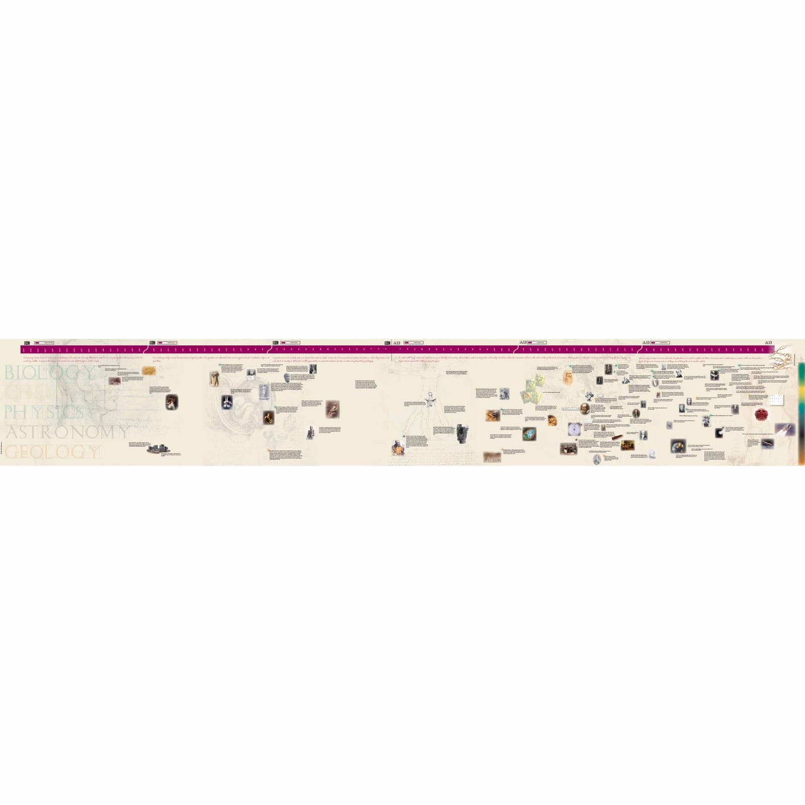 Timeline Of Scientists (Large Display) — Montessori Material | Faborino