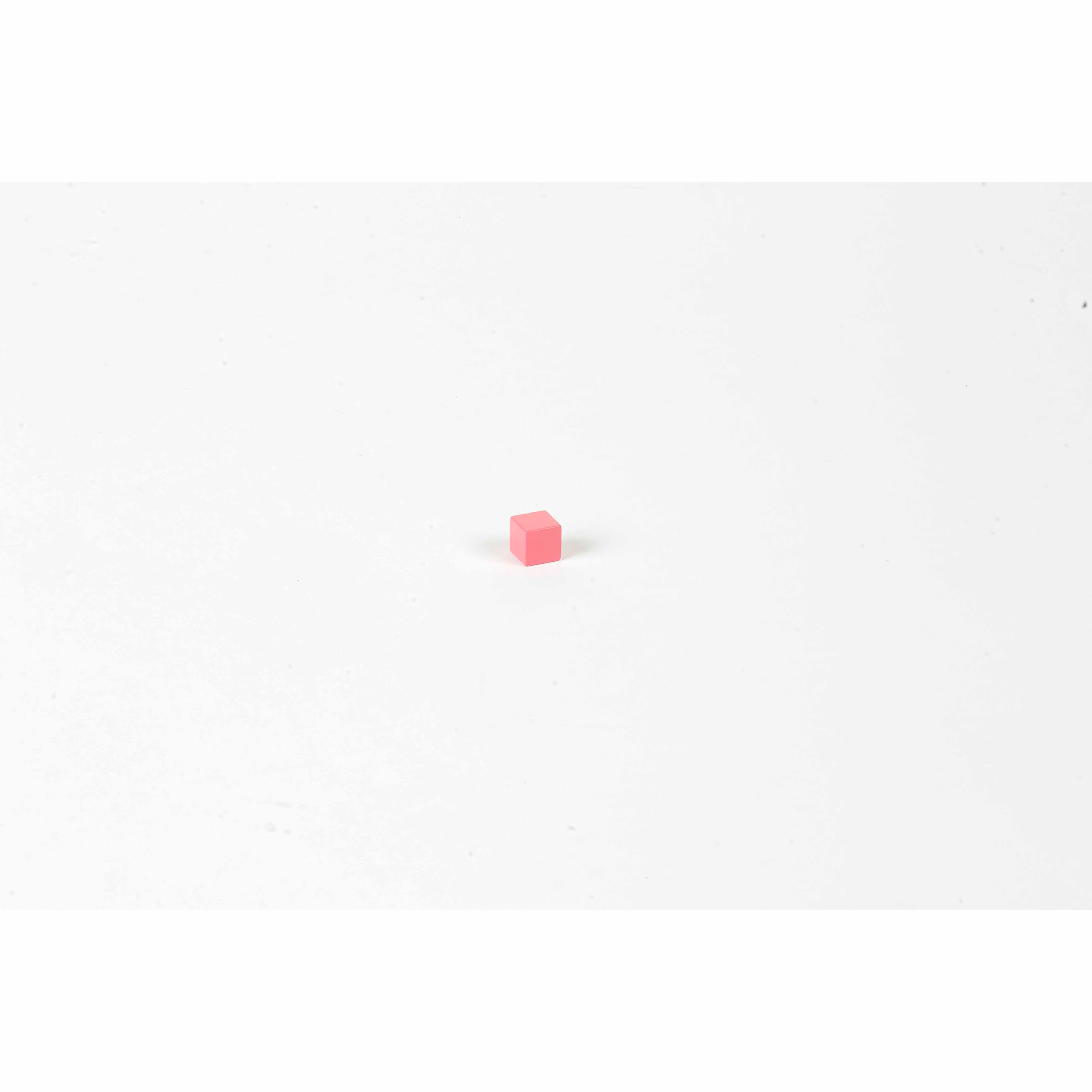 Rosa Turm: Würfel 1 X 1 X 1 cm — Katalogansicht