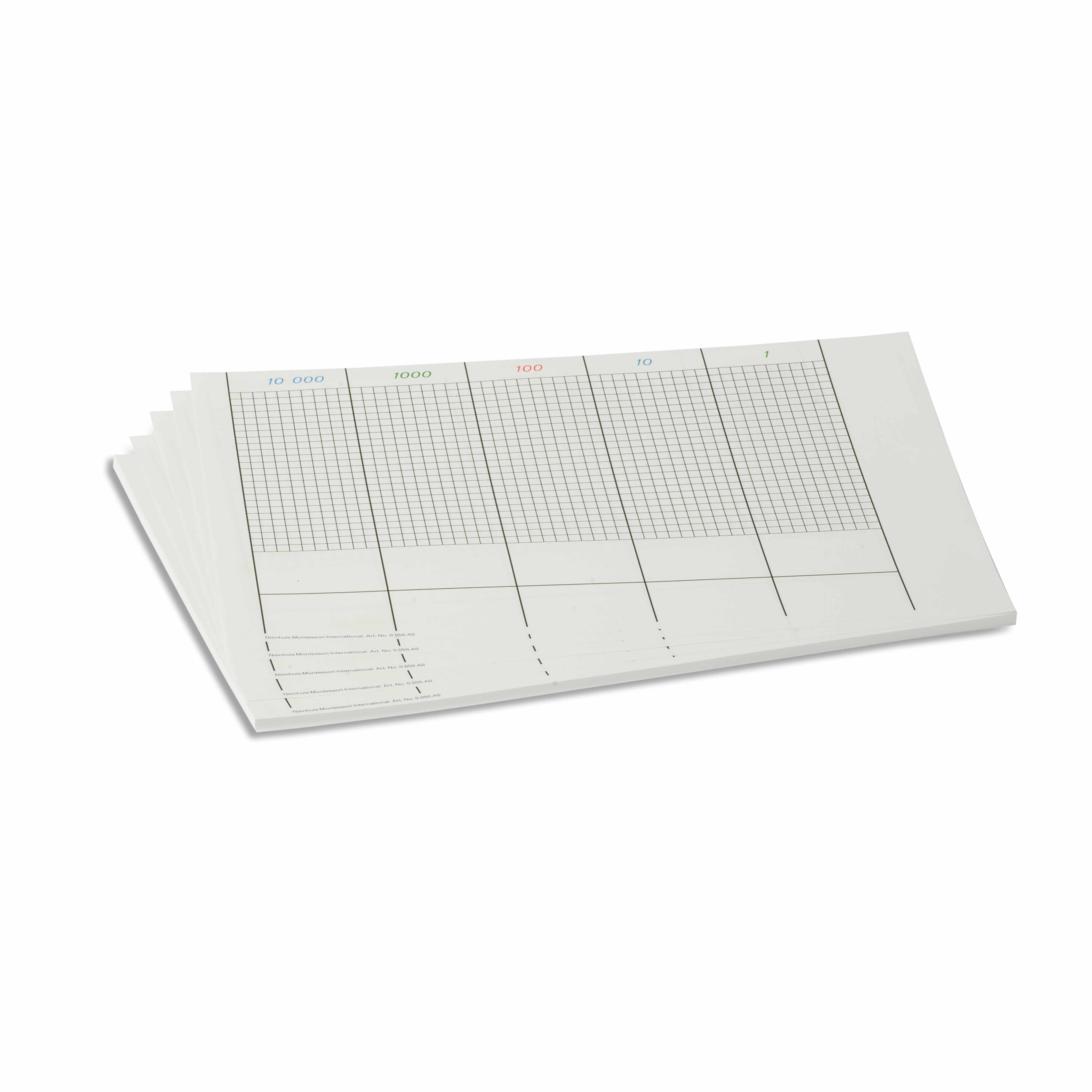 Punktübungsblätter (50 Stück)