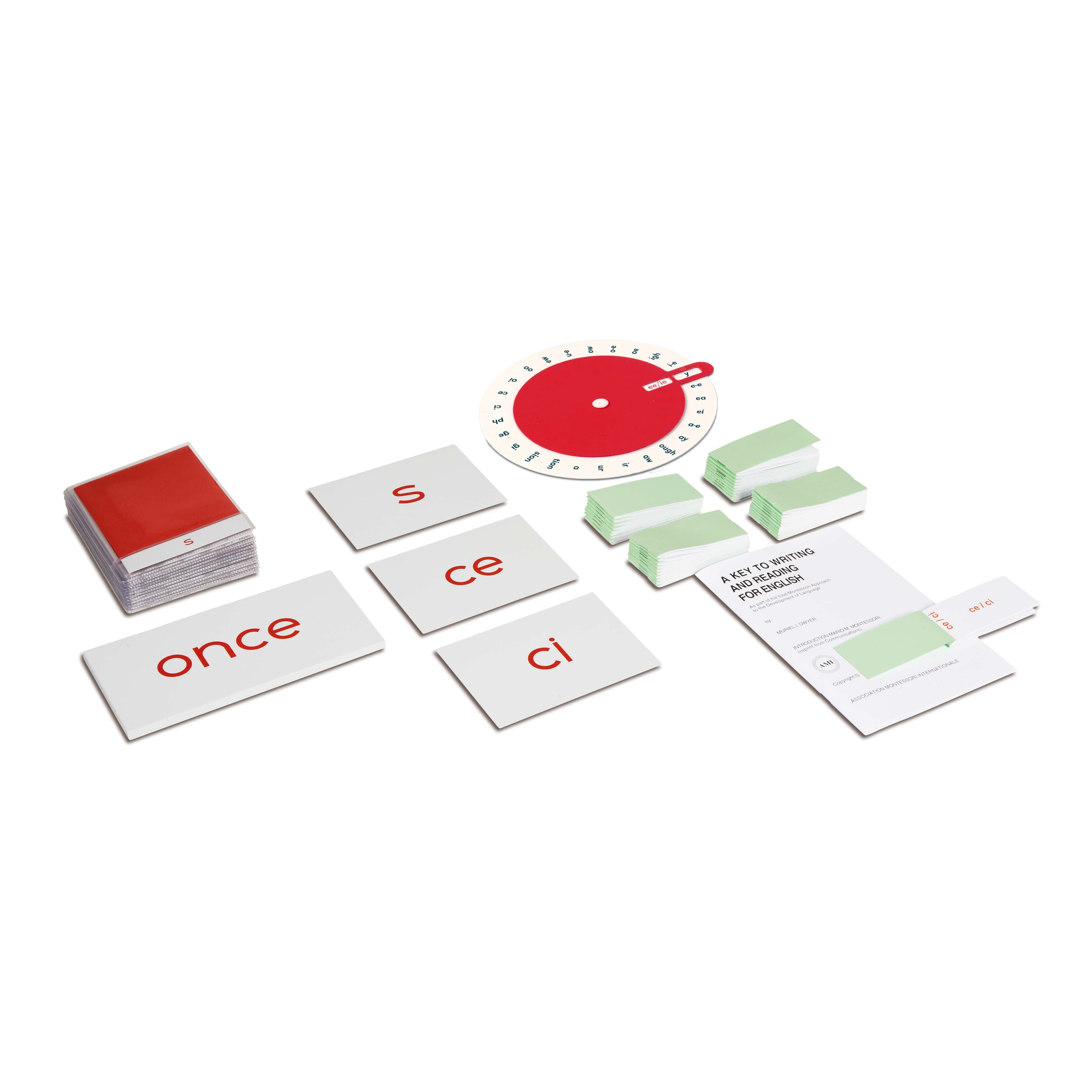 Englisches Leseschema — Systematische phonetische Progression — Ansicht 1