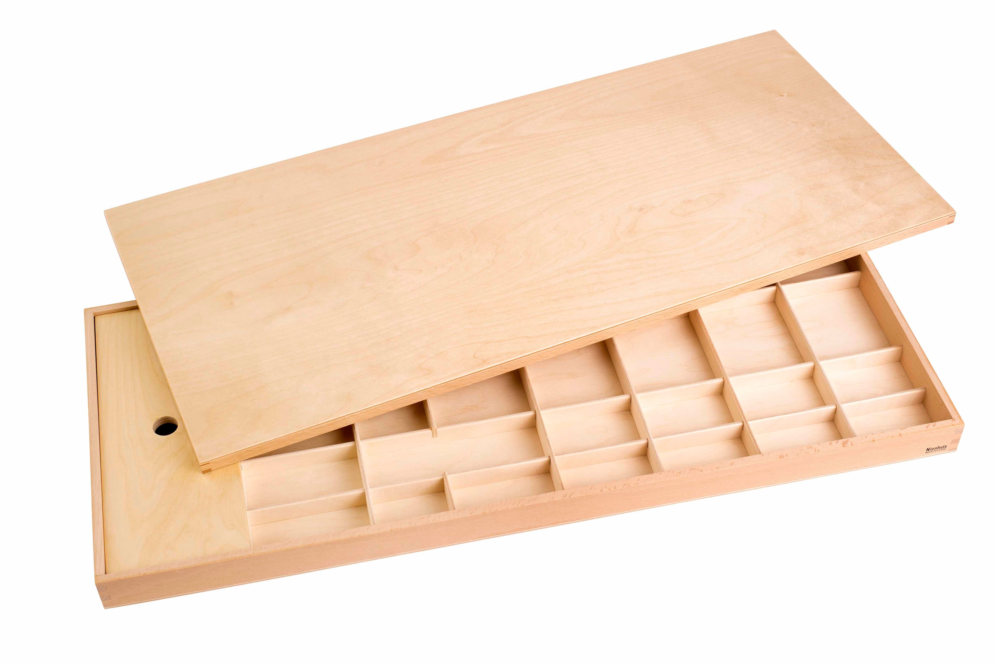 Bewegliches Alphabet Box — Mittlere Aufbewahrung für Buchstabenorganisation — Katalogansicht