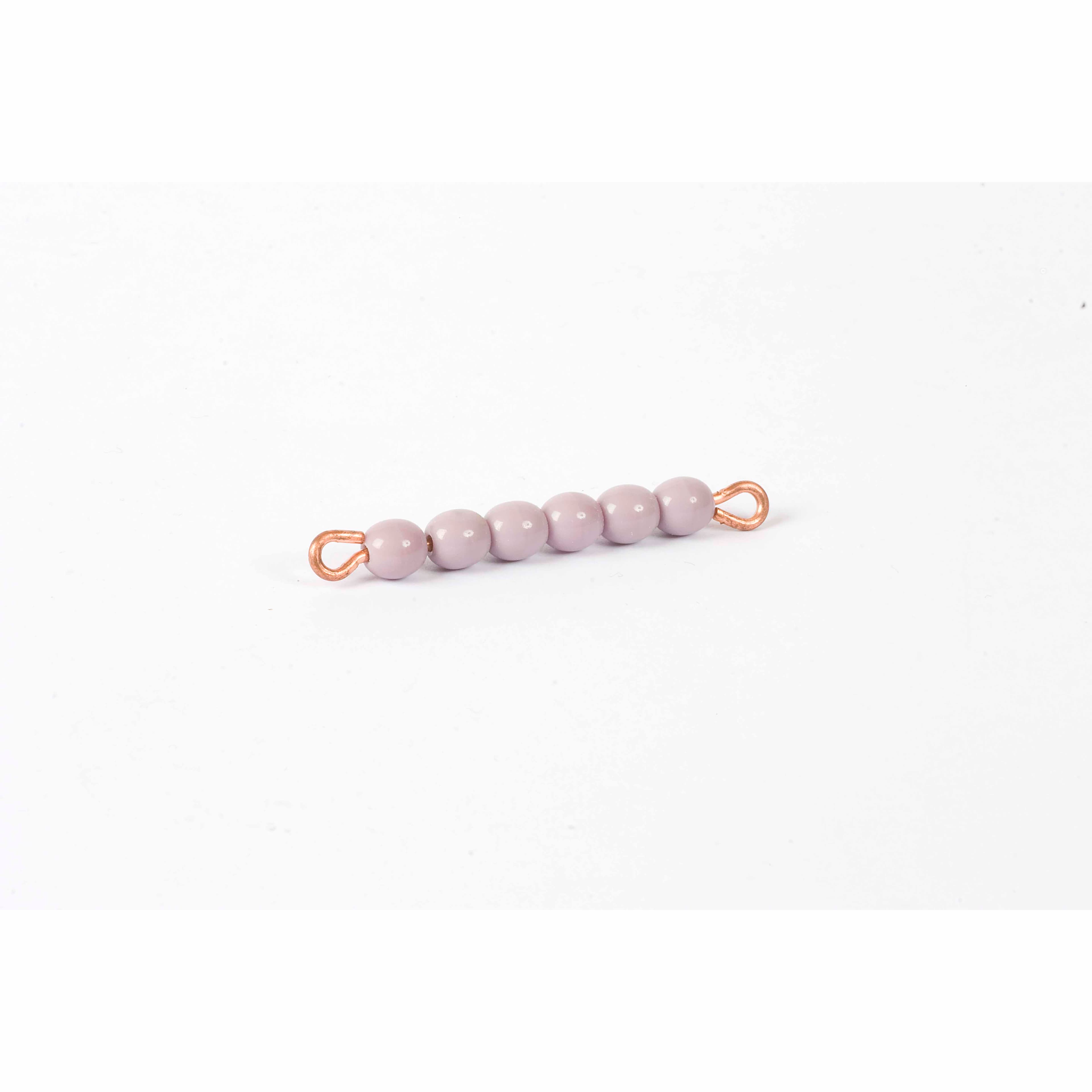 Einzelner Glasperlenstab der 6: Lila