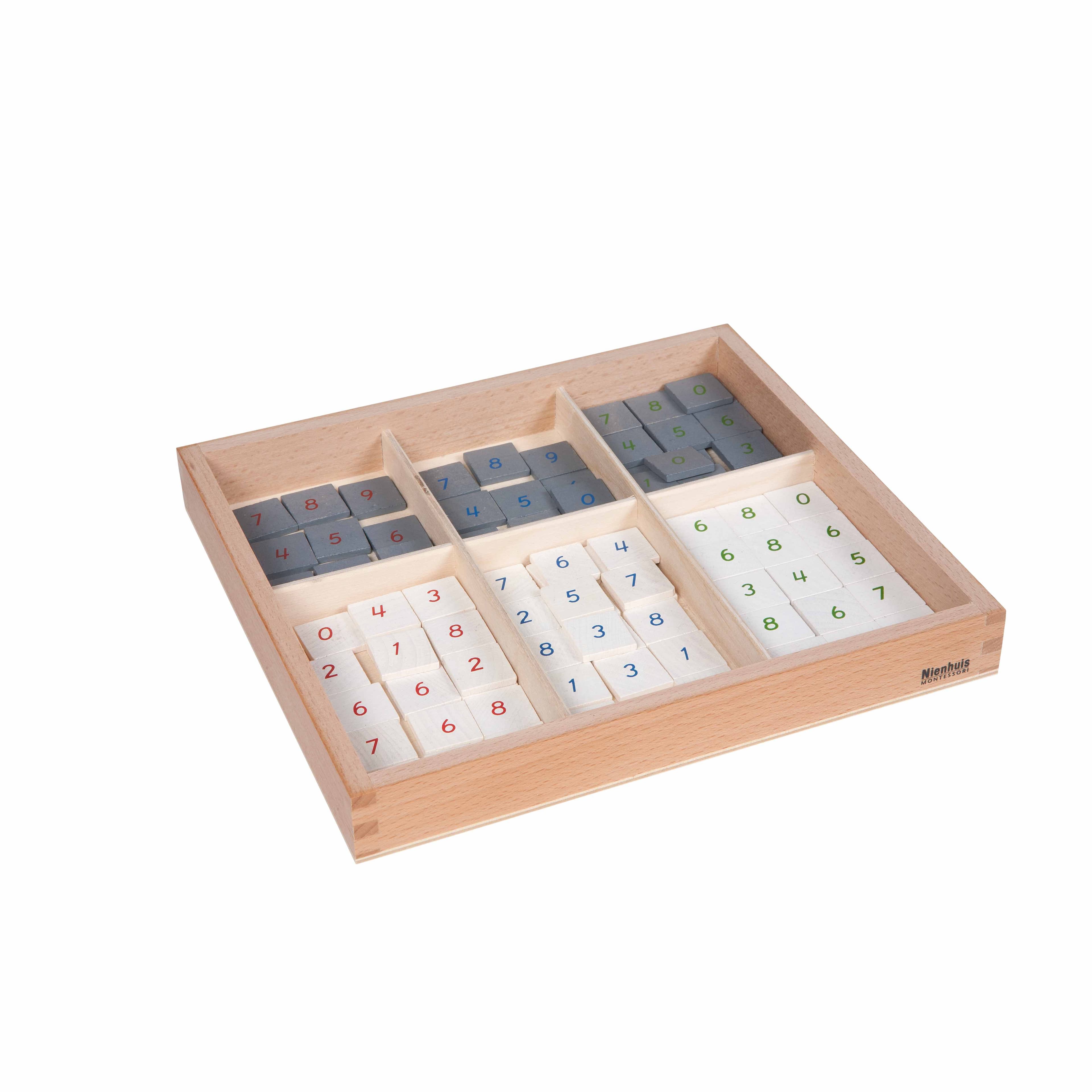 Zahlenkacheln — Zählübung