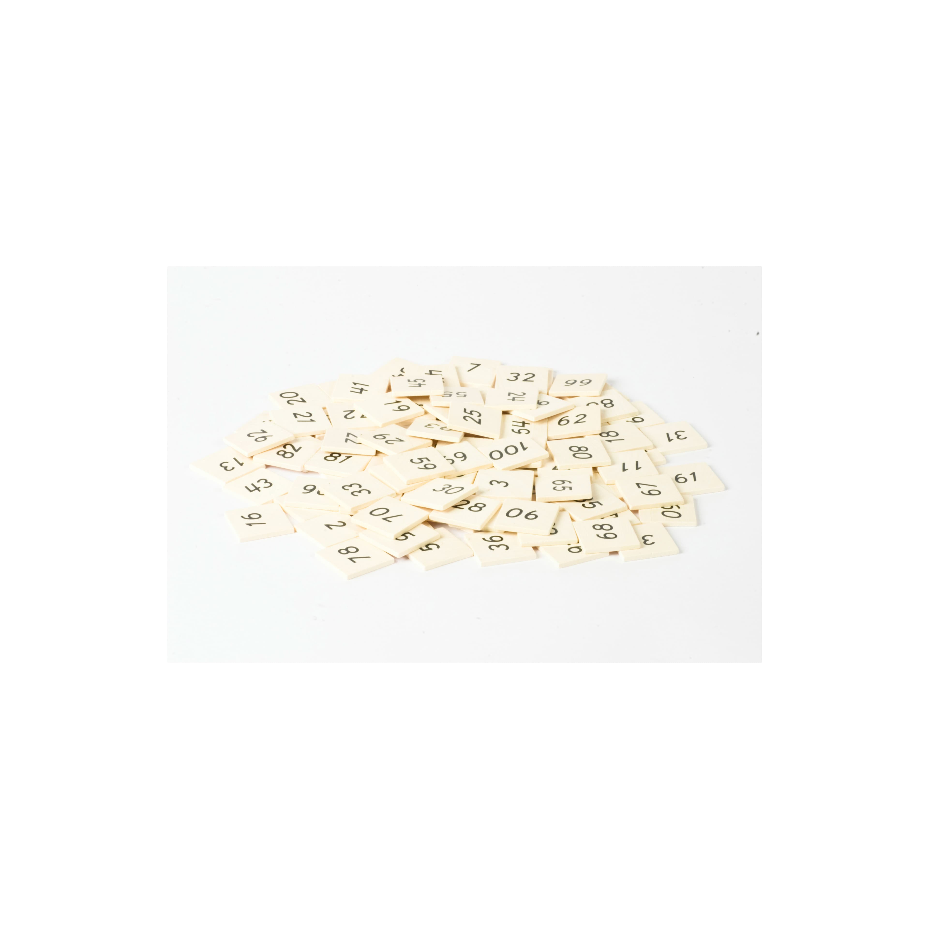 Hunderterbrett: nur Kacheln