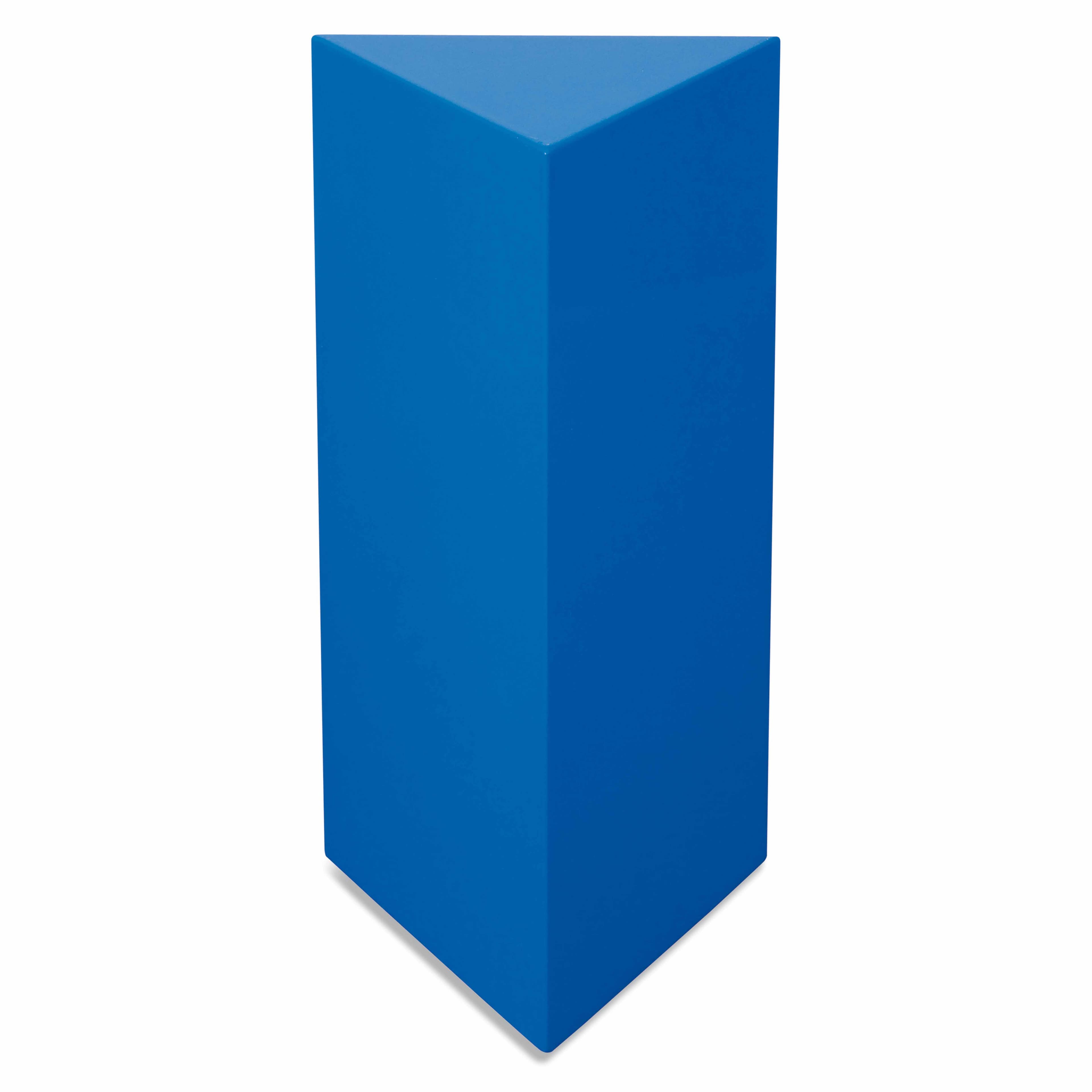 Dreieckiger Prisma — dreiseitiger geometrischer Körper — Katalogansicht