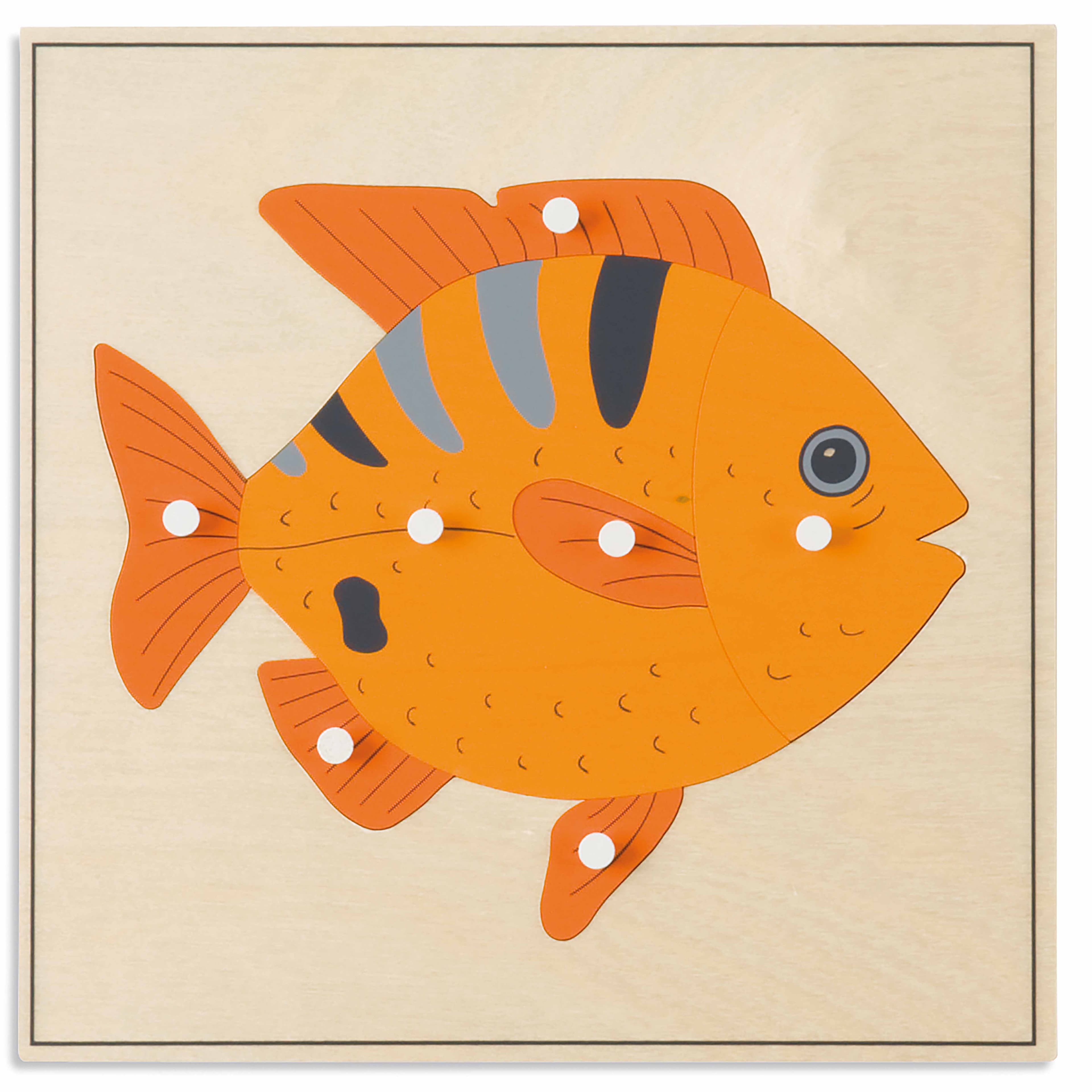 Tierpuzzle: Fisch