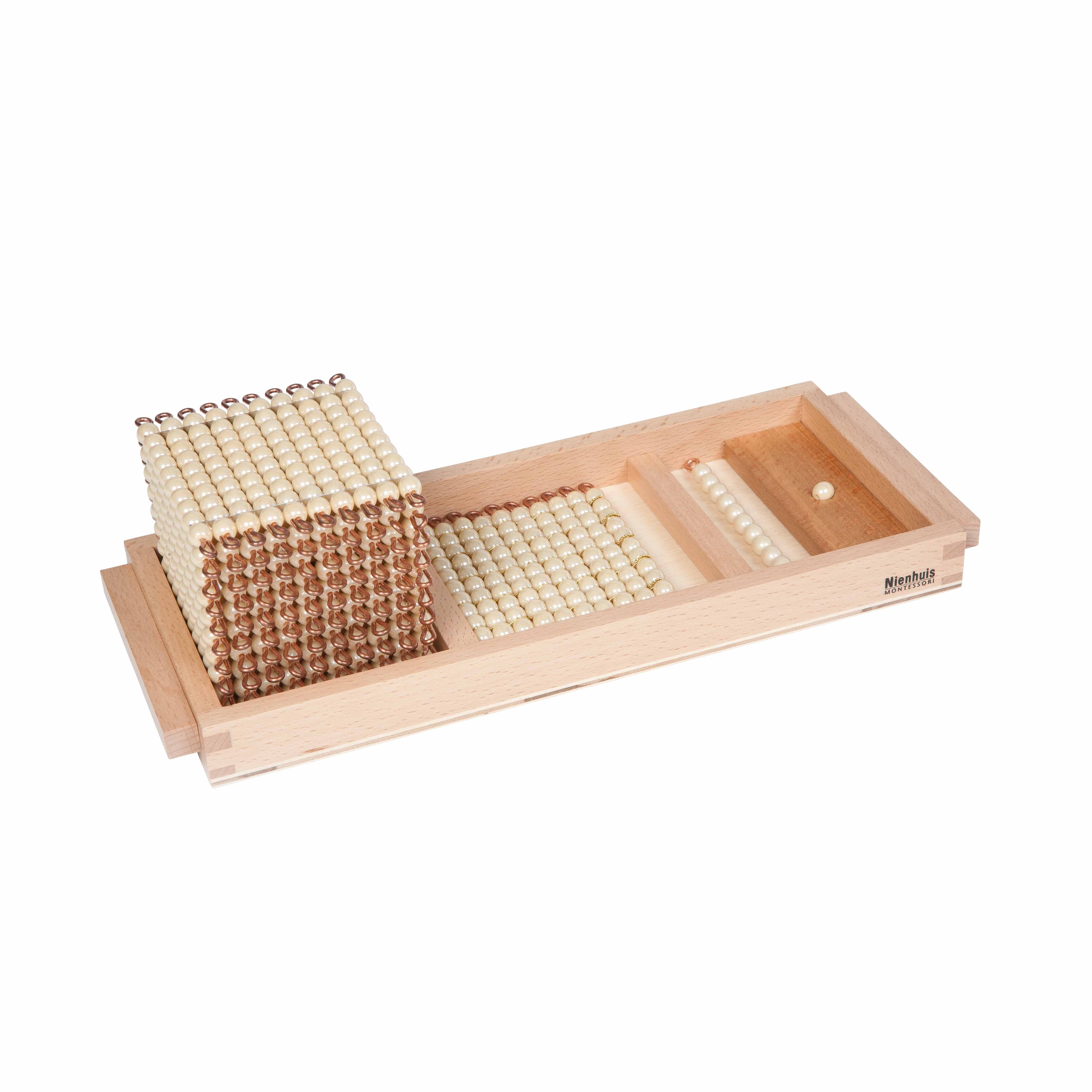 Einführung in die Dezimalmenge: Einzelperlen Glas