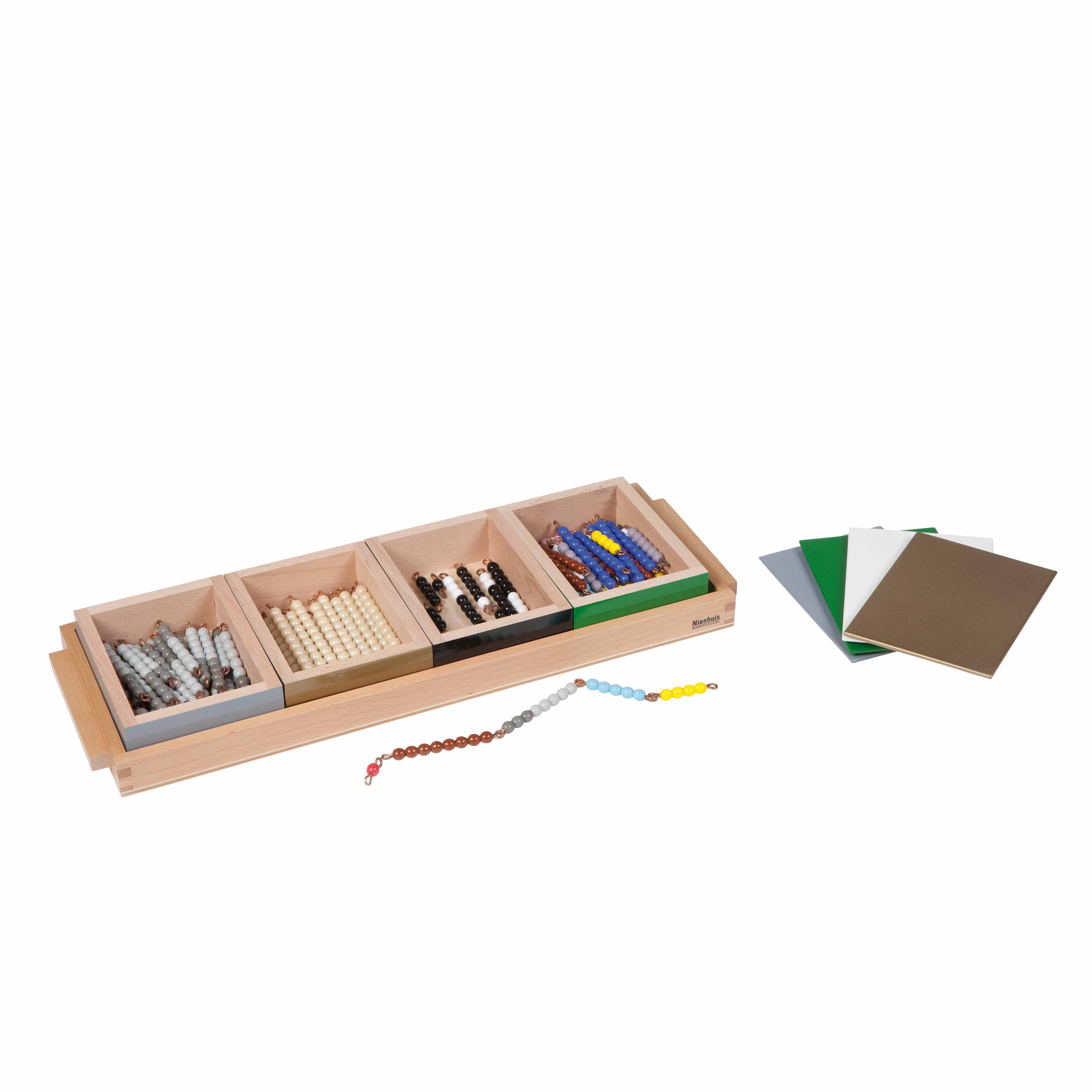 Subtraction Snake Game: Individual Beads Glass