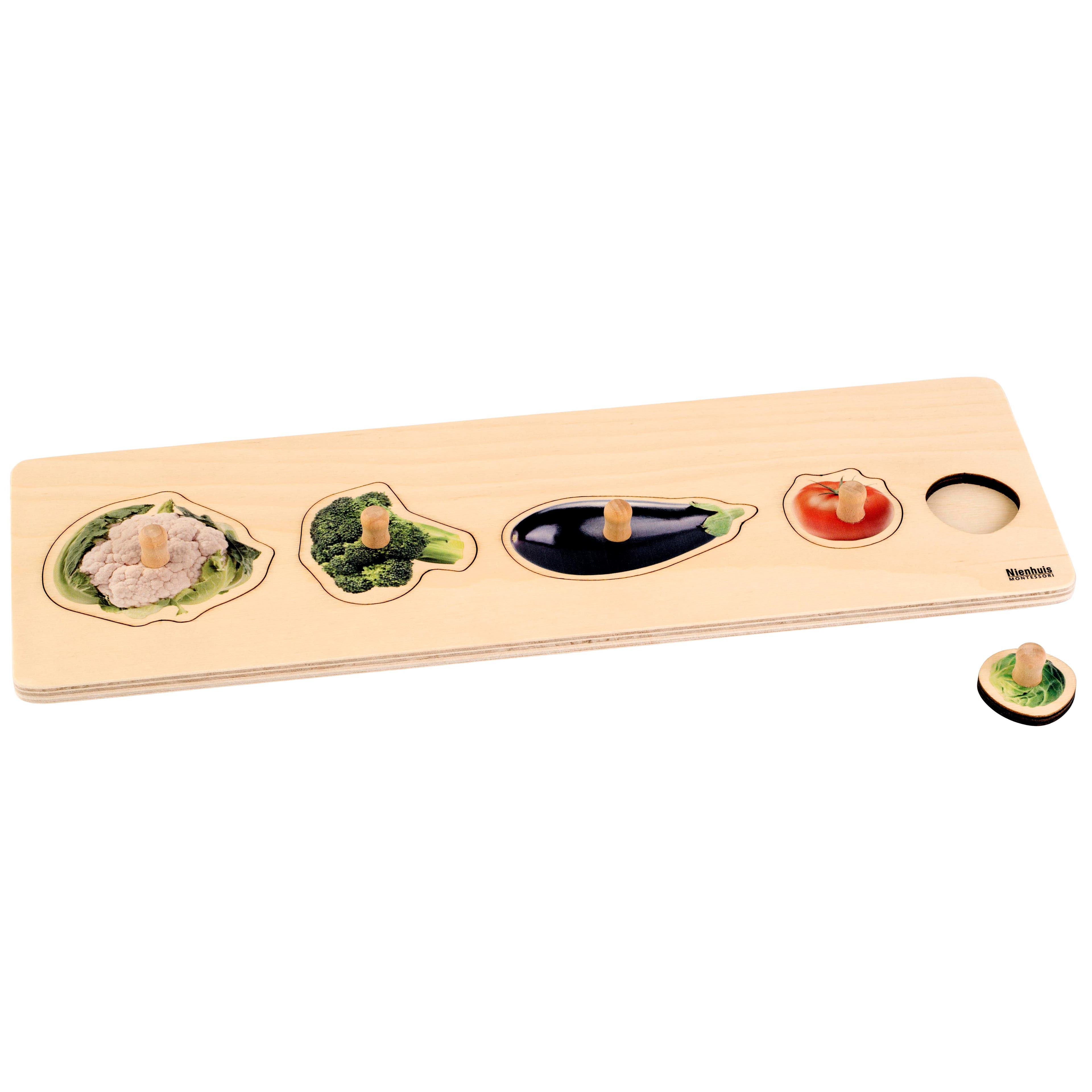 Kleinkind-Puzzle: 5 Gemüsesorten