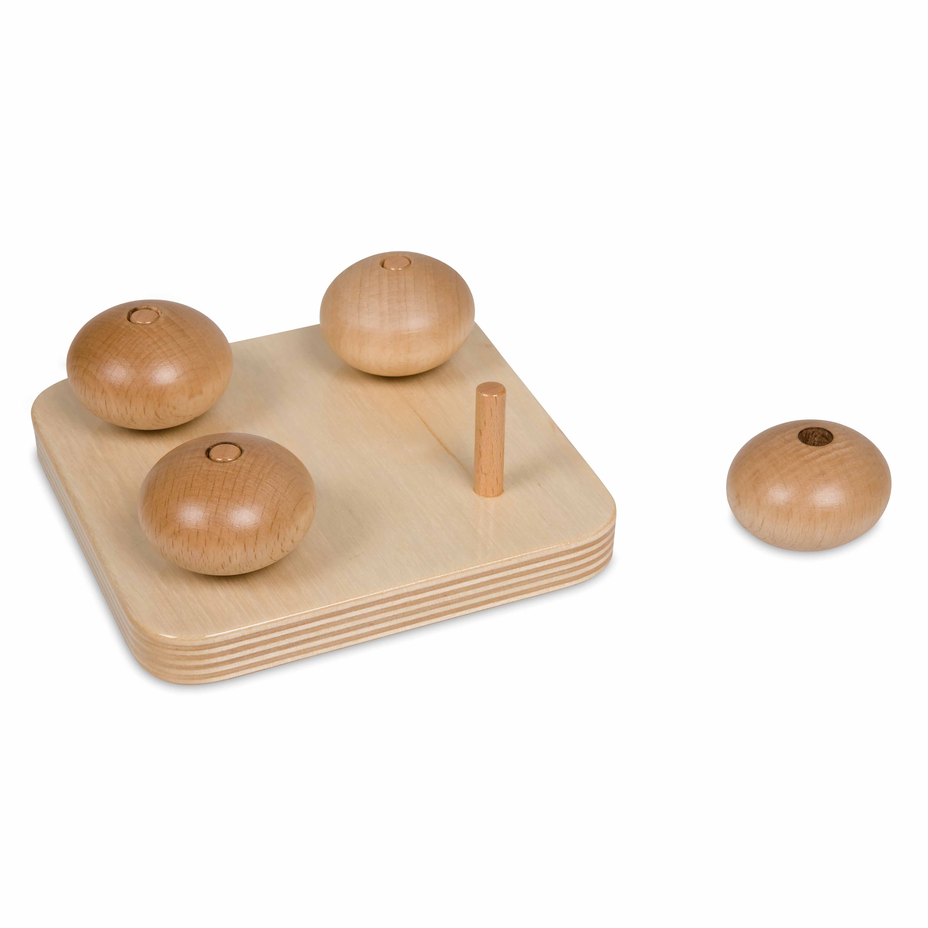 Ellipsoide auf kleinen Stiften