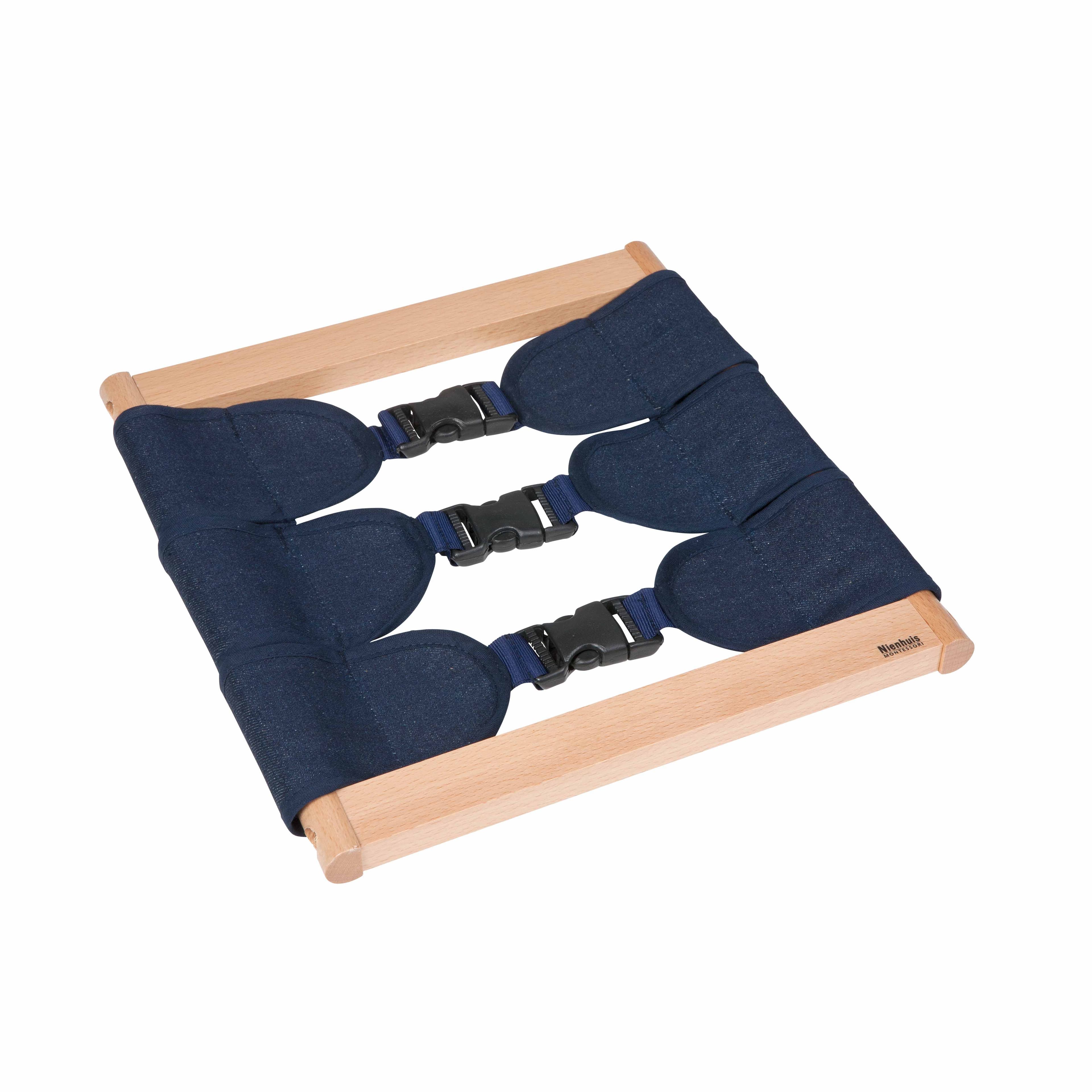 Ankleidungsrahmen: Schnallenübung — Progressive Seitenverschluss-Praxis — Katalogansicht