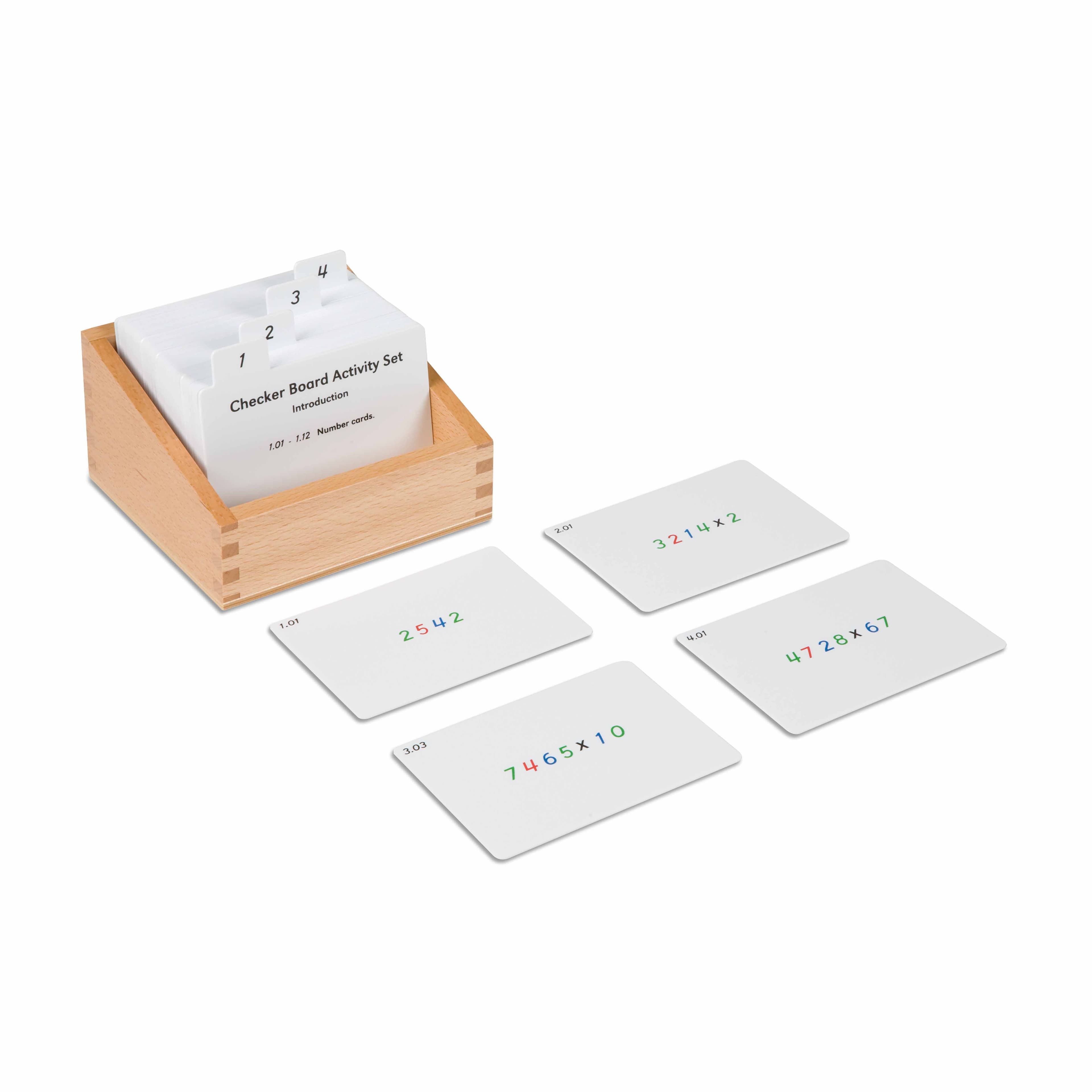 Schachbrett-Aktivitätenset