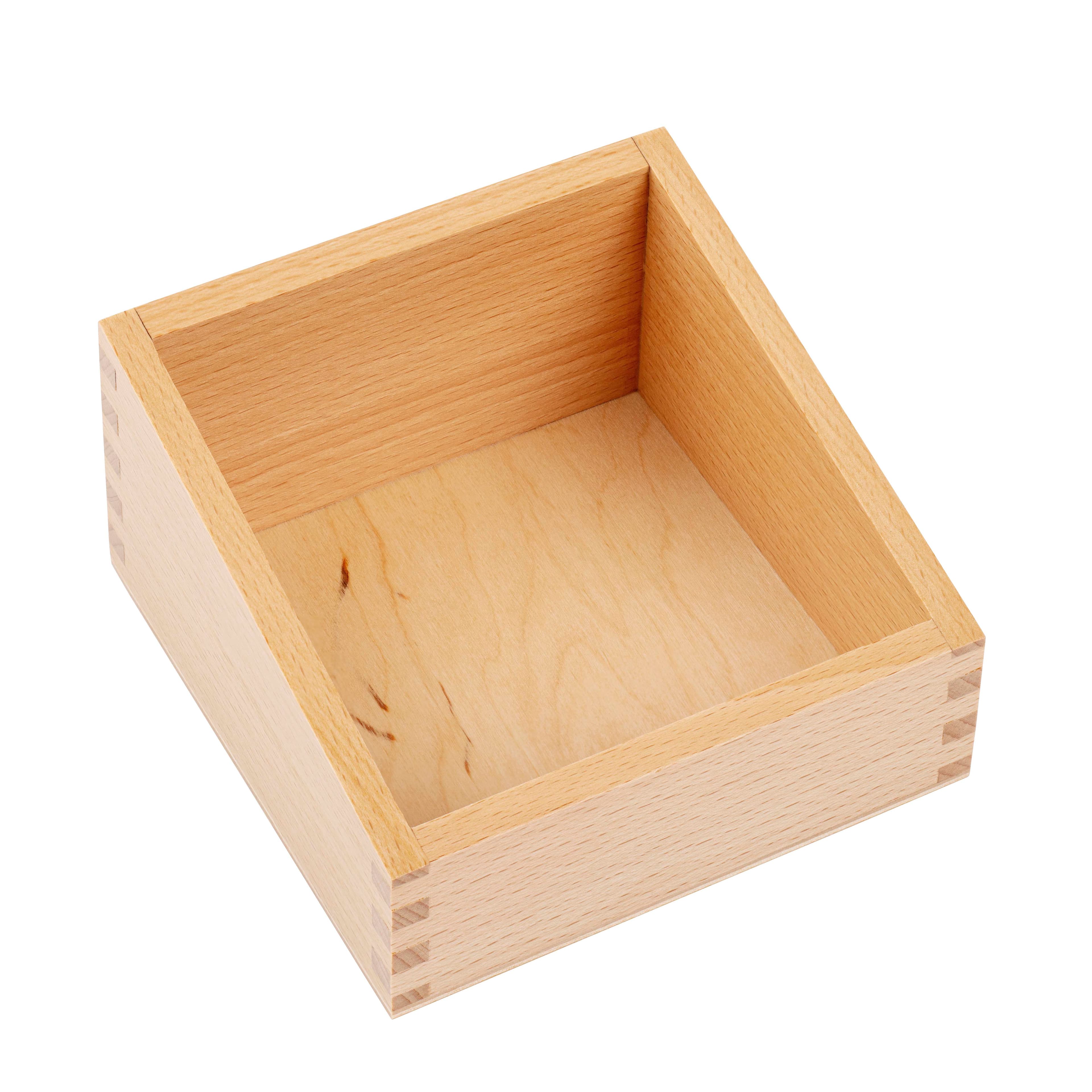 Aktivitätskarten-Box — große A6 Holzaufbewahrung — Katalogansicht