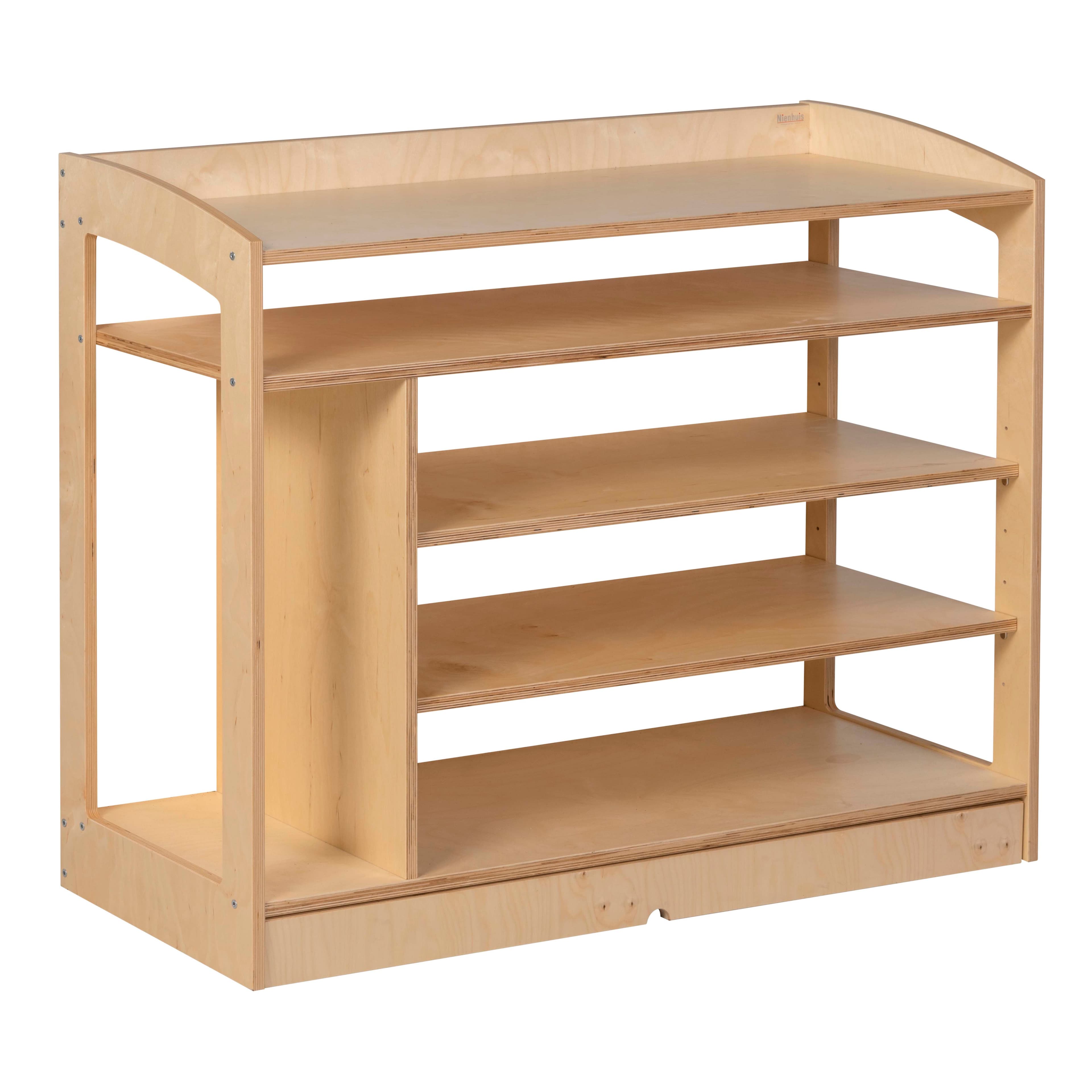 Sinnesmaterialschrank: Offene Rückseite (93 cm) — Katalogansicht