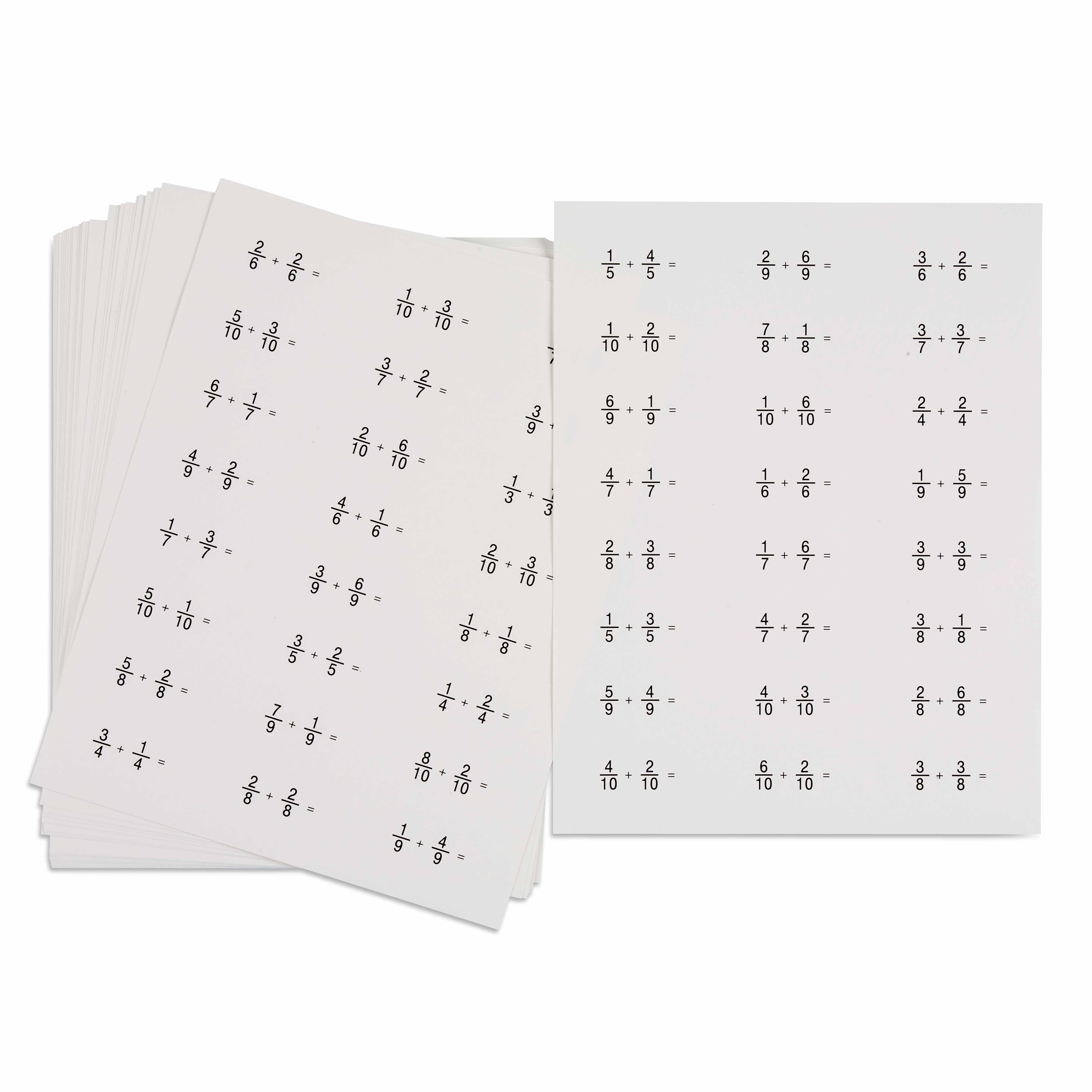 Bruchaufgaben: Serie 1