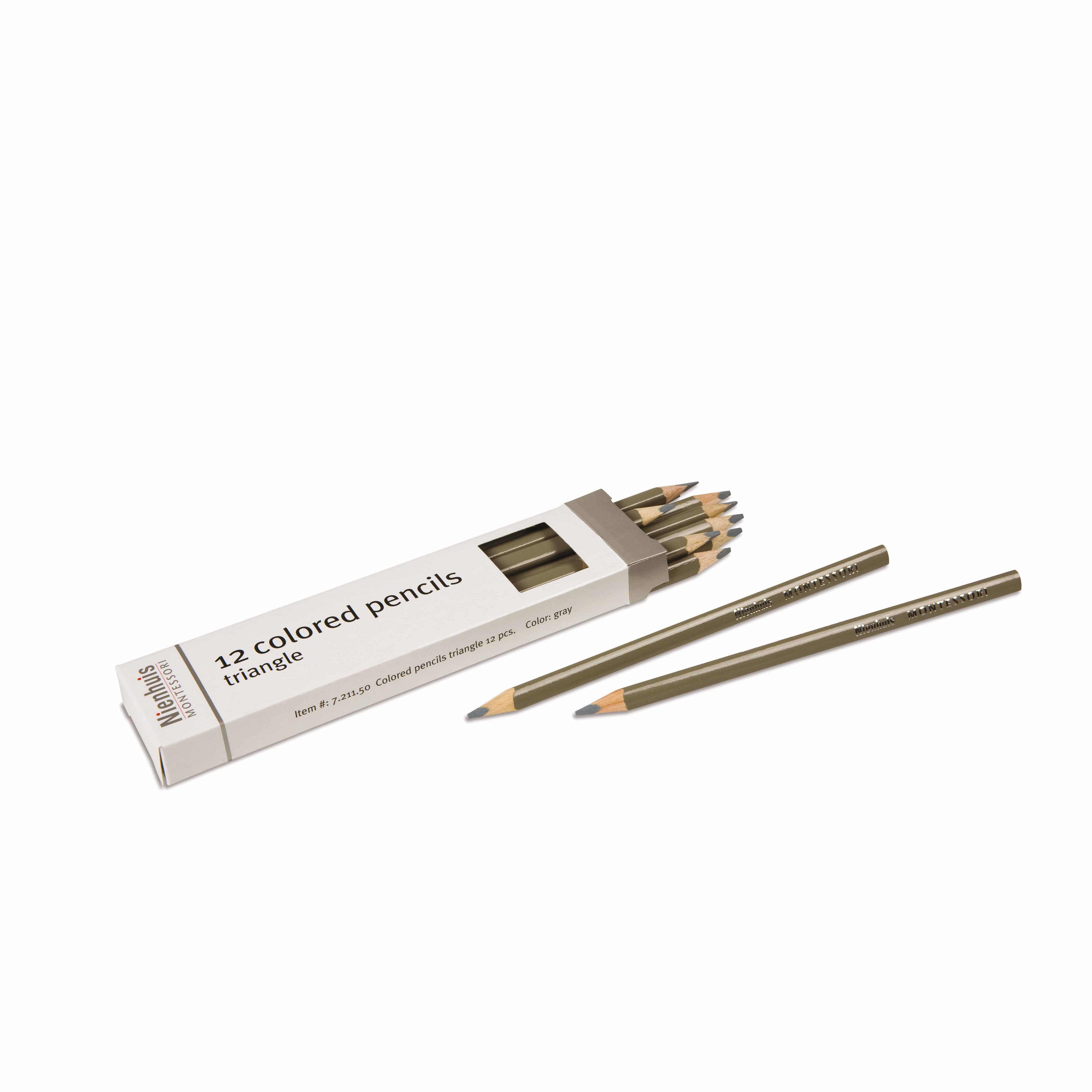 3-seitige Einsatzstifte: Grau