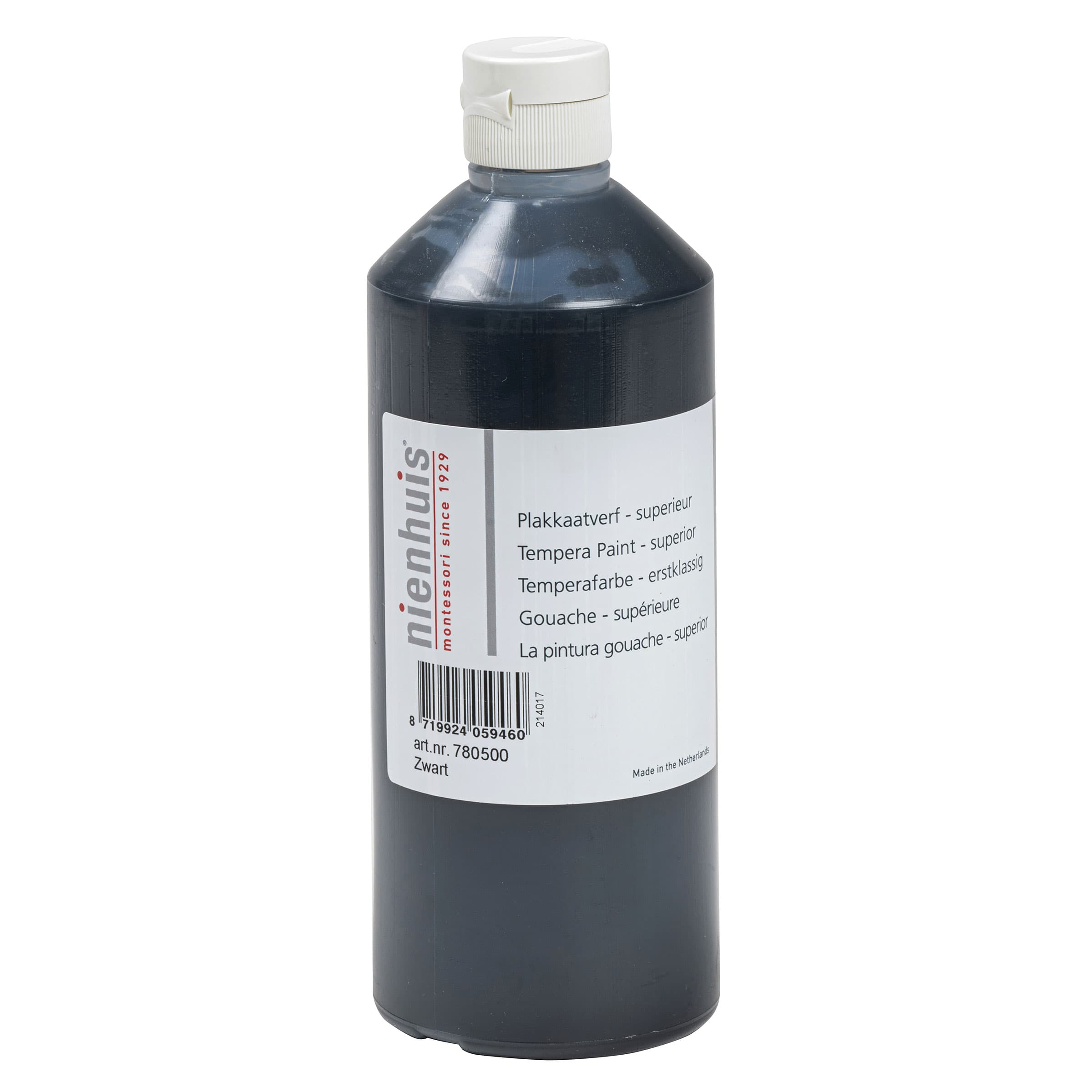 Temperafarbe - Premium: Schwarz