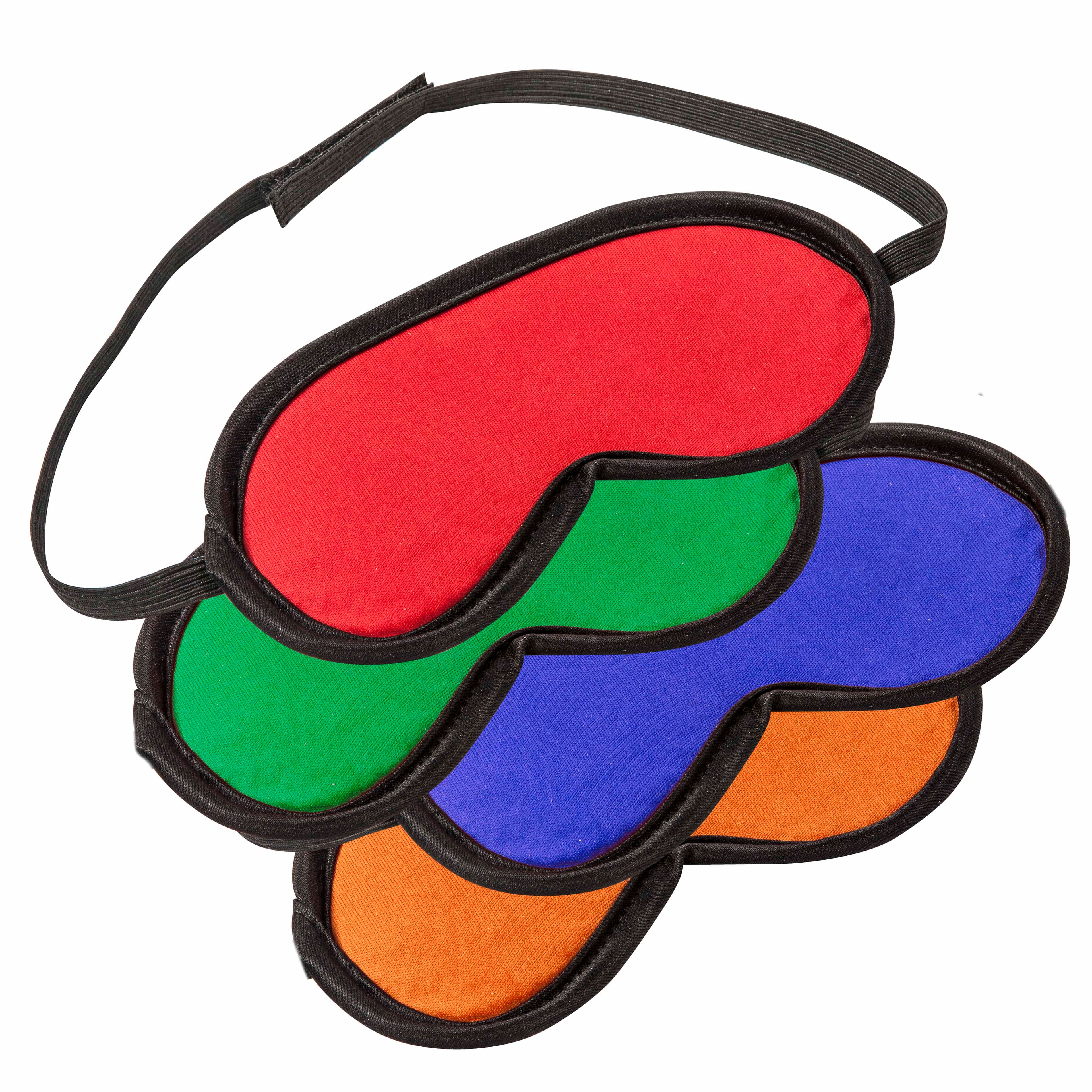 Augenbinden: 4er-Set