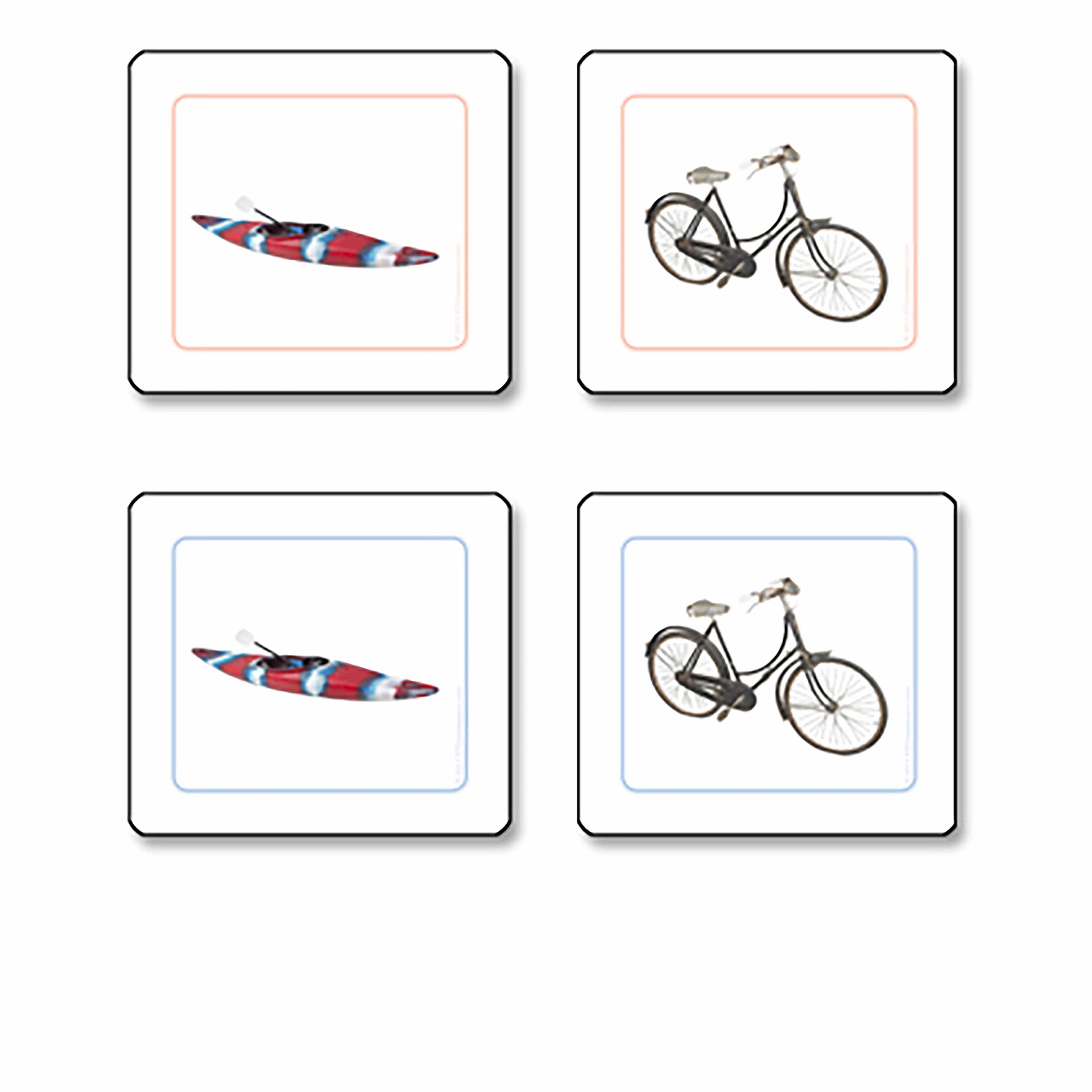 Transportmittel-Zuordnungskarten — Ansicht 1