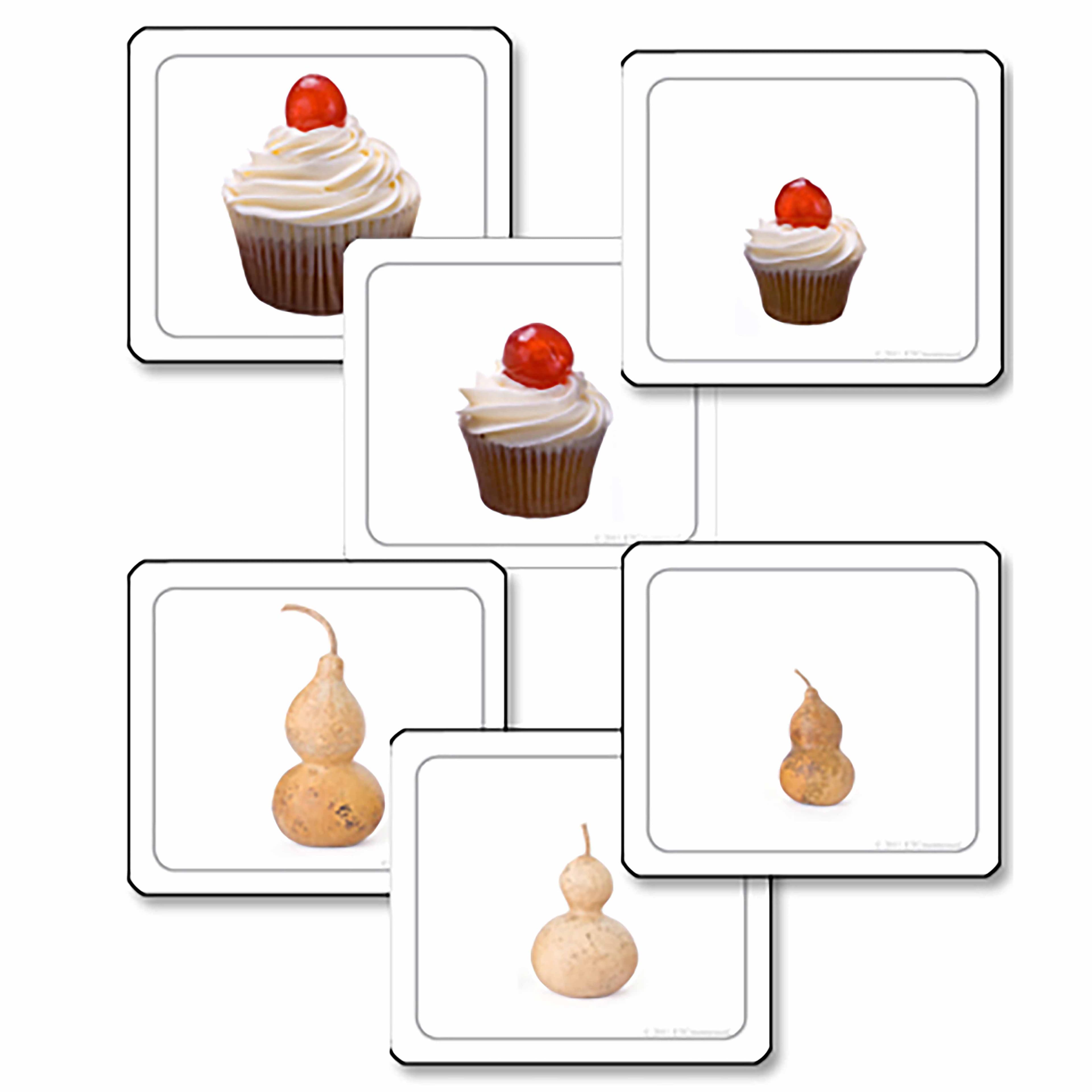 Visuelle Unterscheidung: Groß-Mittel-Klein — Katalogansicht