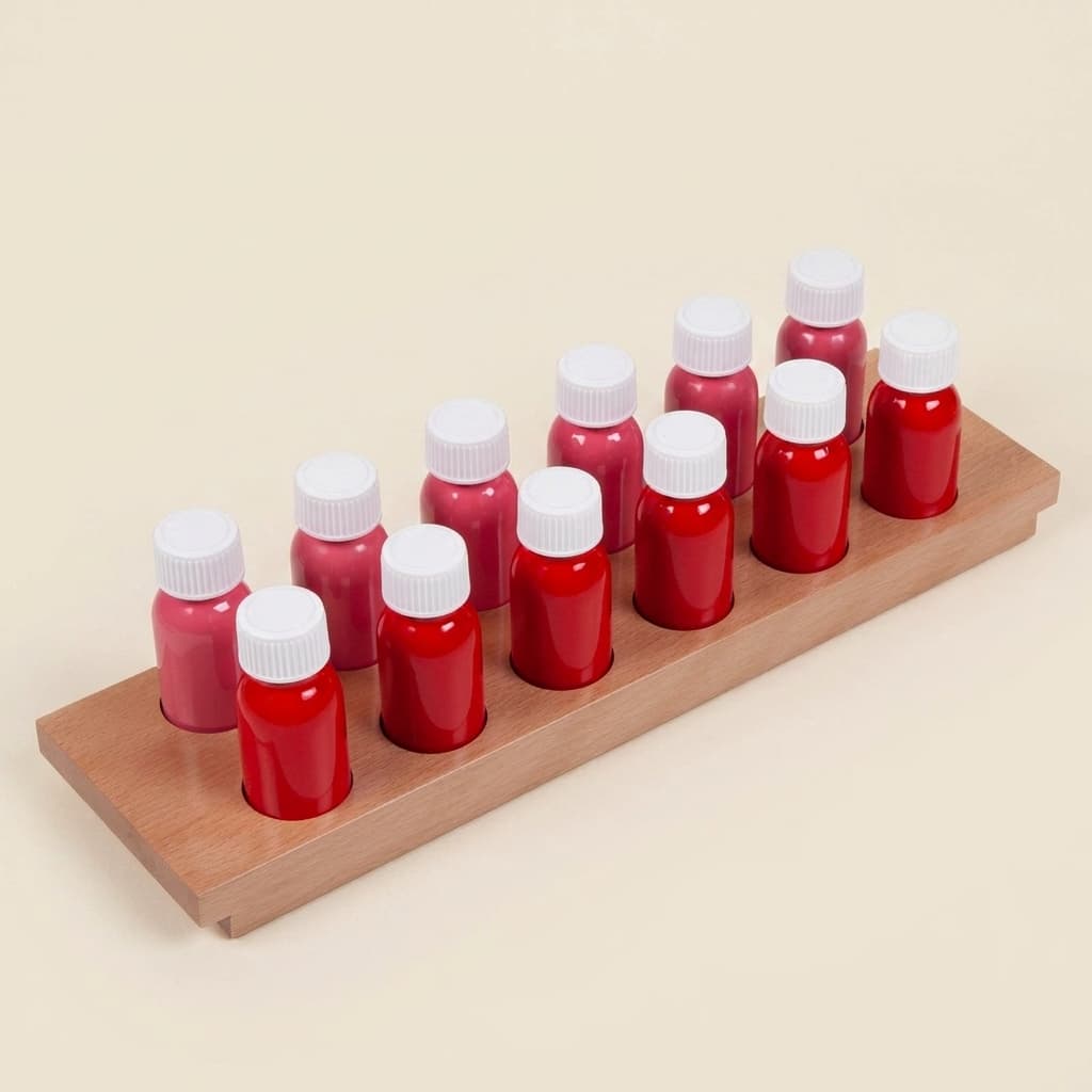 Čuchacie fľaštičky - Montessori Material | Faborino
