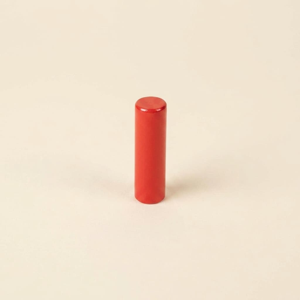 2. červený cylinder - Montessori Material | Faborino