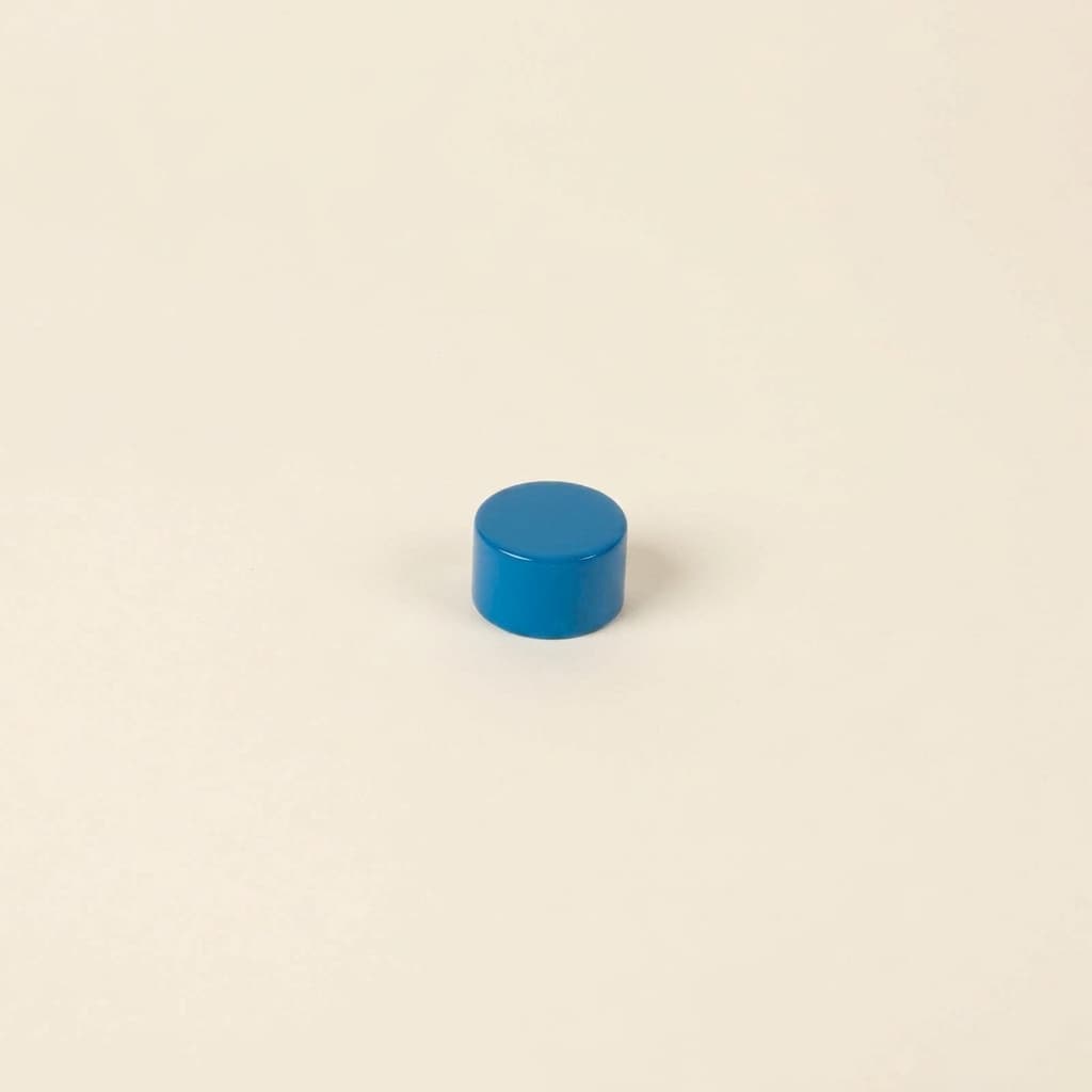 2. modrý cylinder - Montessori Material | Faborino