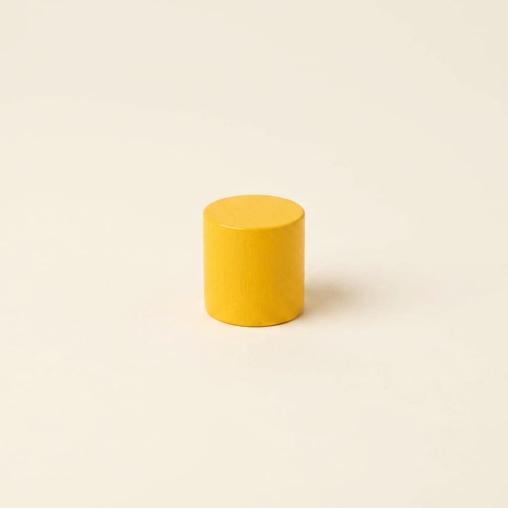 3. žltý valec - Montessori Material | Faborino