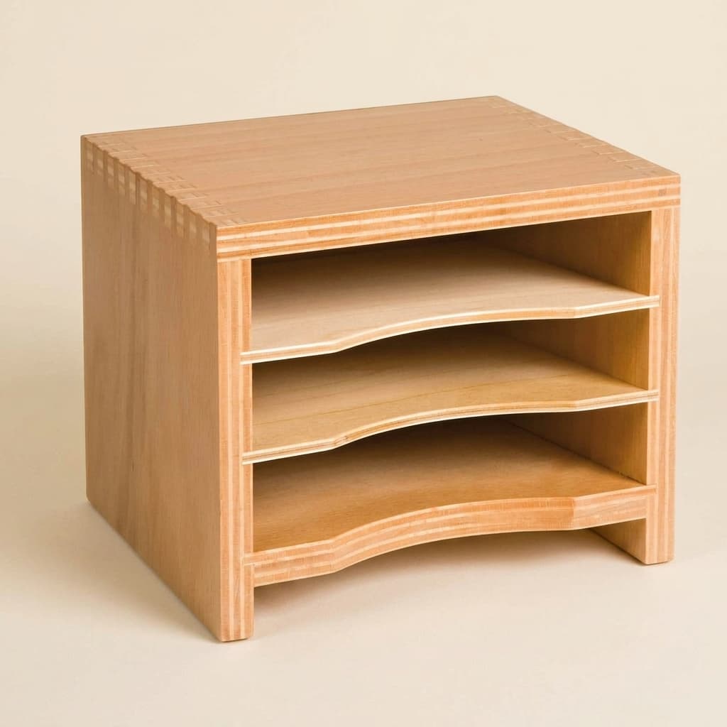 Skrinka na karty listov - Montessori Material | Faborino