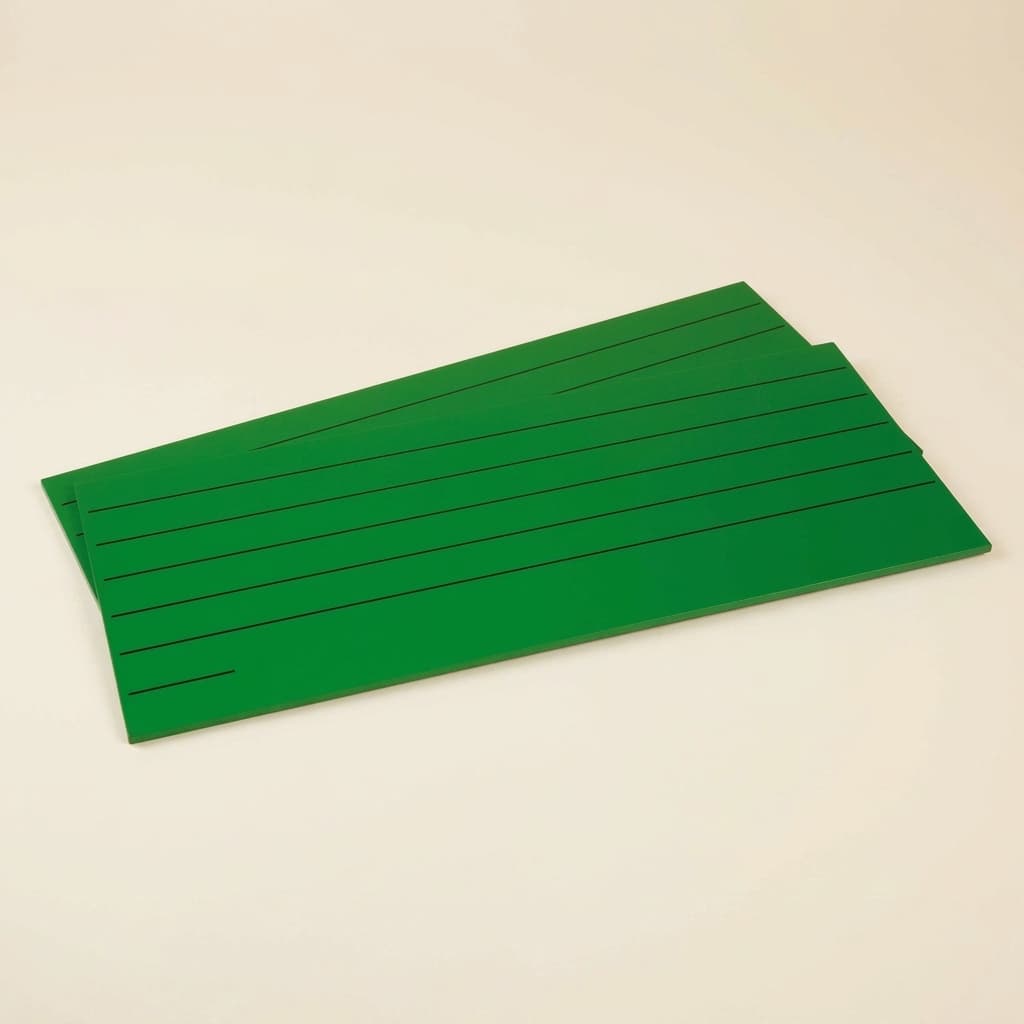 Sada notových dosiek k zvončekom - Montessori Material | Faborino